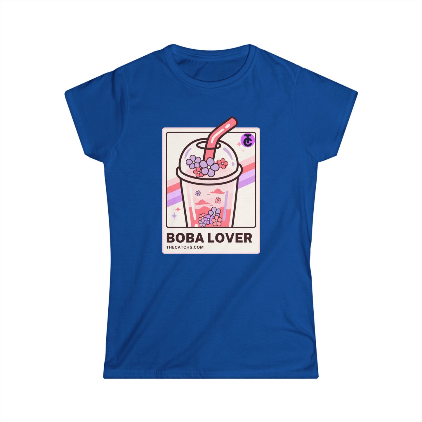 Boba Lover Women's T-Shirt | Cute Tea Tee, Gift for Tea Lovers, Summer Casual Top, Fun Fashion - THE CATCH
