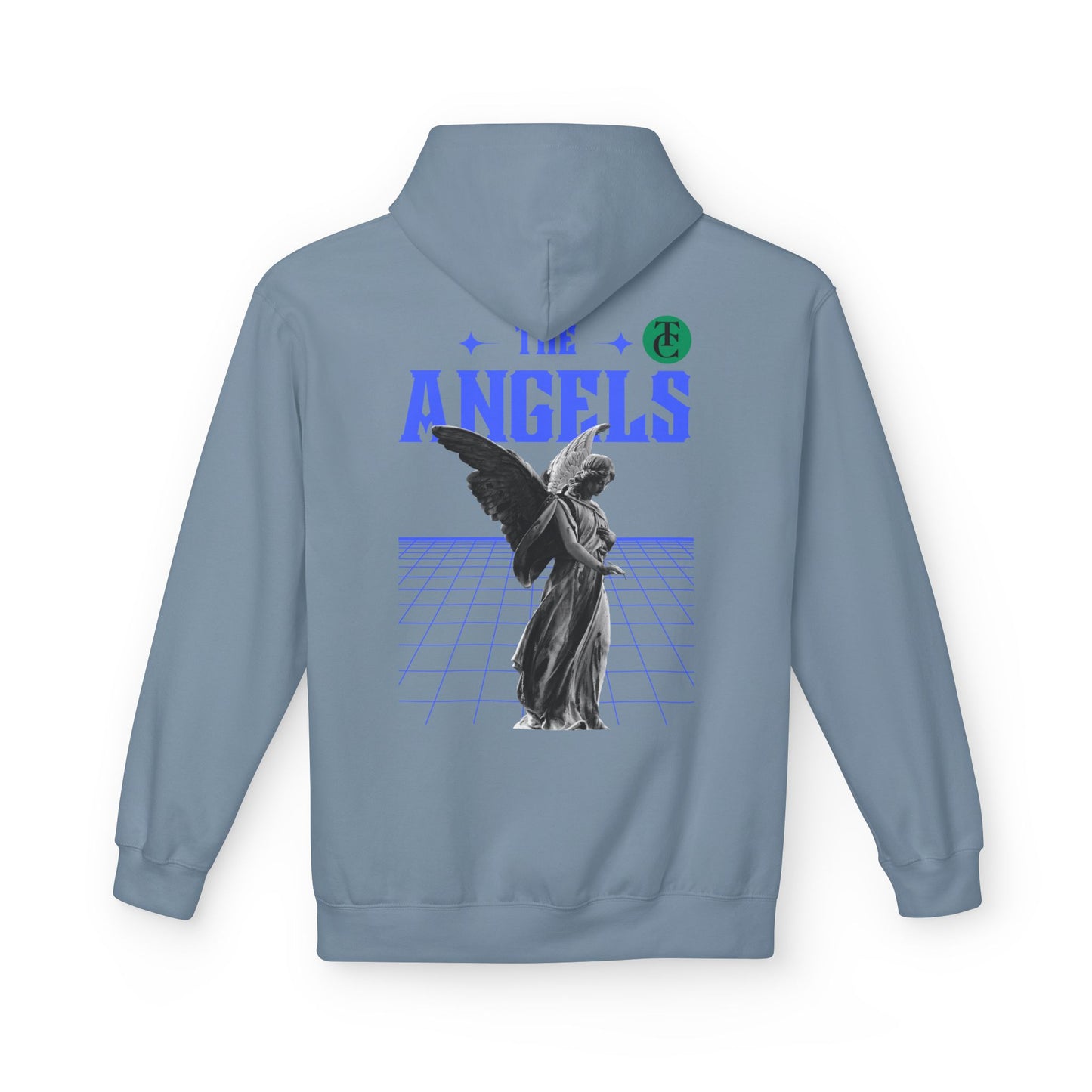 Angels Graphic Hoodie -Midweight Softstyle Fleece for Casual Comfort