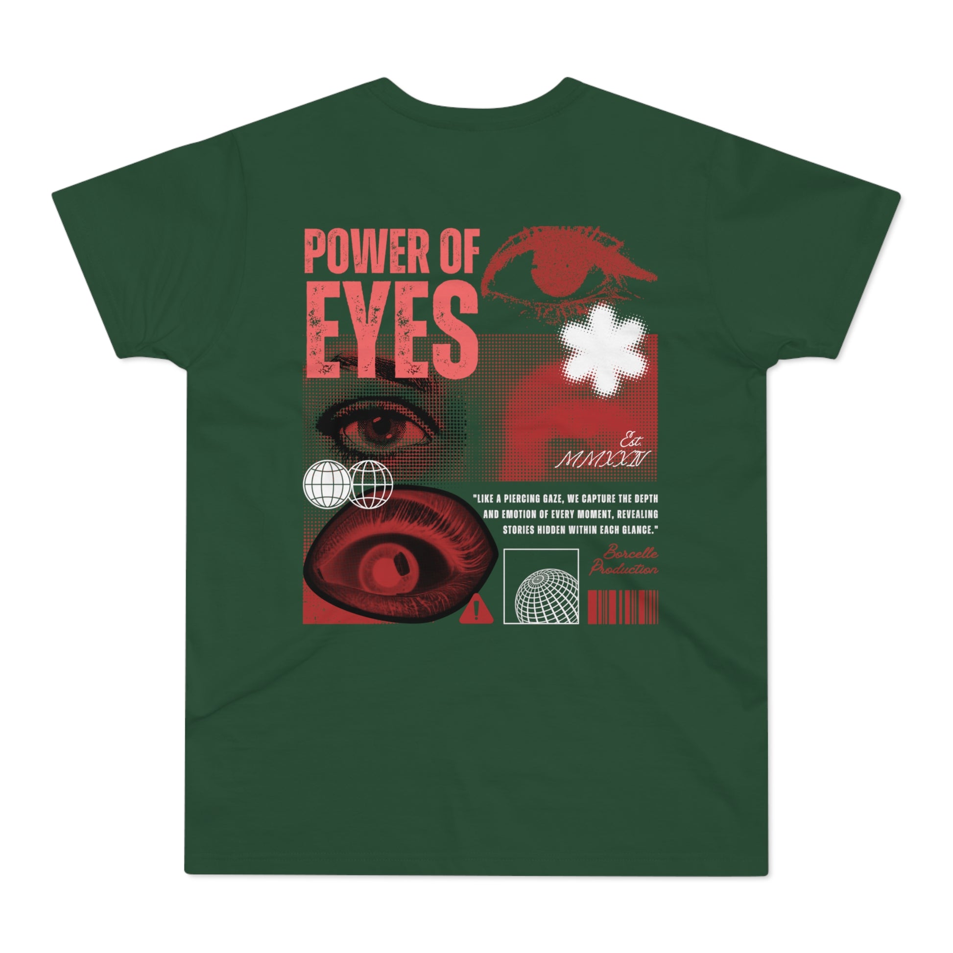 Men's Graphic T-Shirt - 'The Catch' with Eye Design - THE CATCH