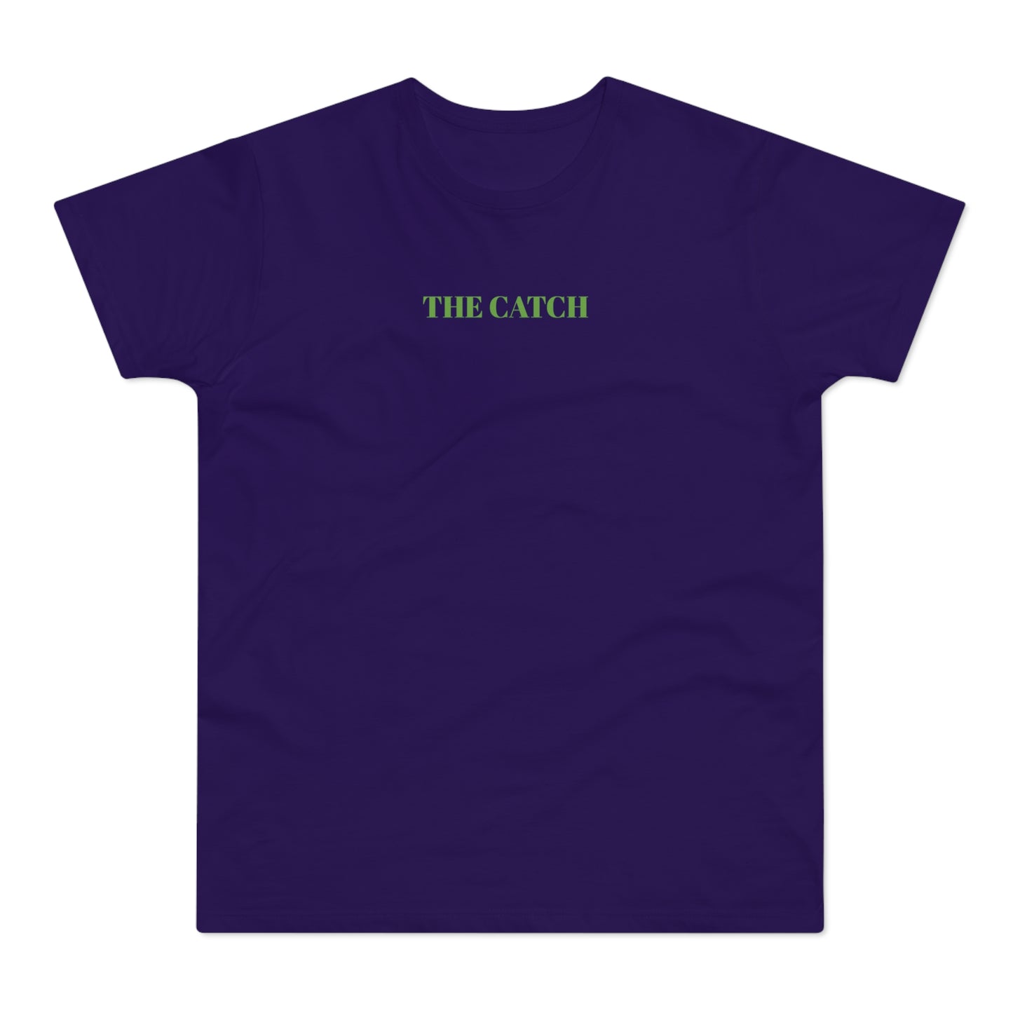 Vintage Graphic Men's T-Shirt - 'THE CATCH' Green Design - THE CATCH