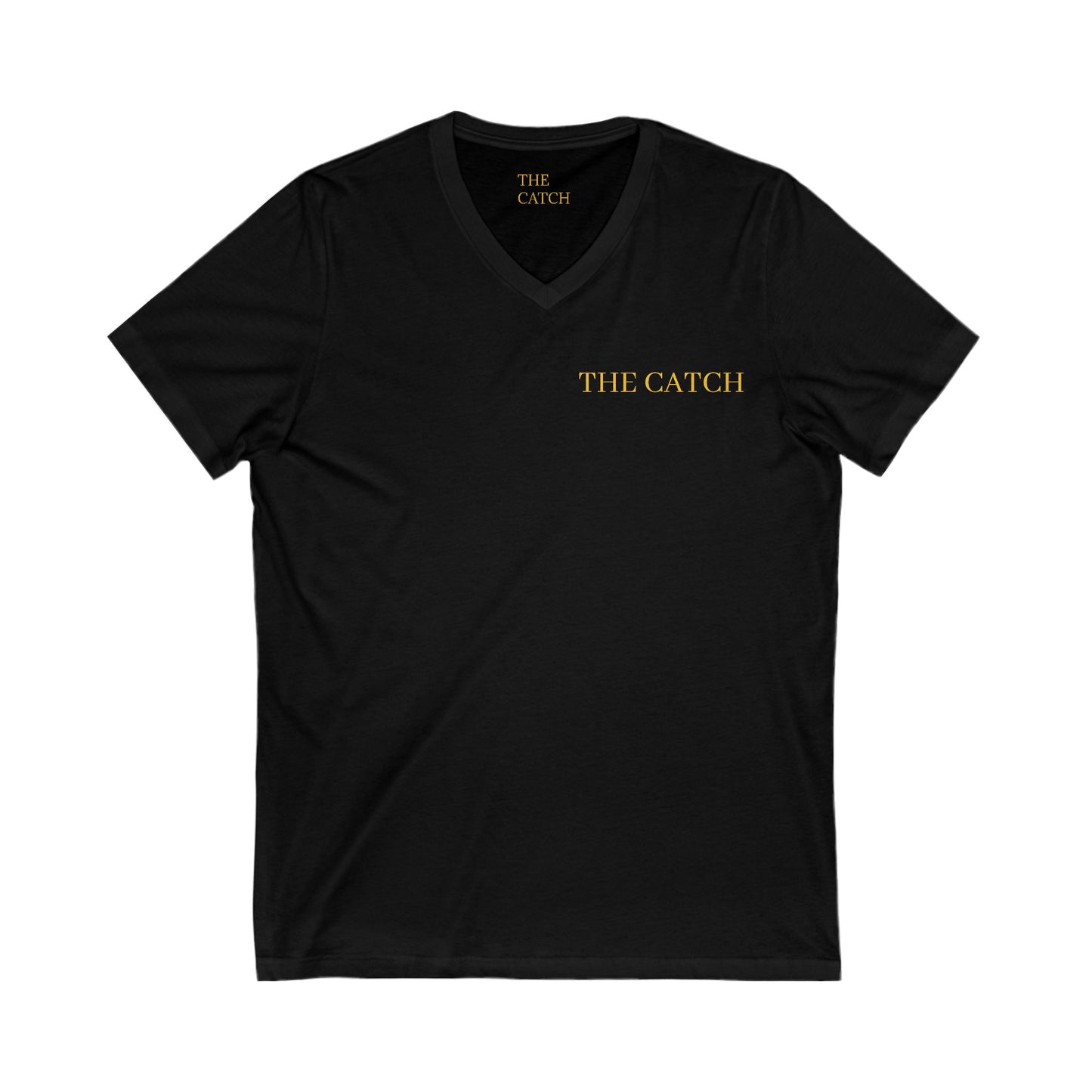 Unisex Jersey Short Sleeve V-Neck Tee - THE CATCH