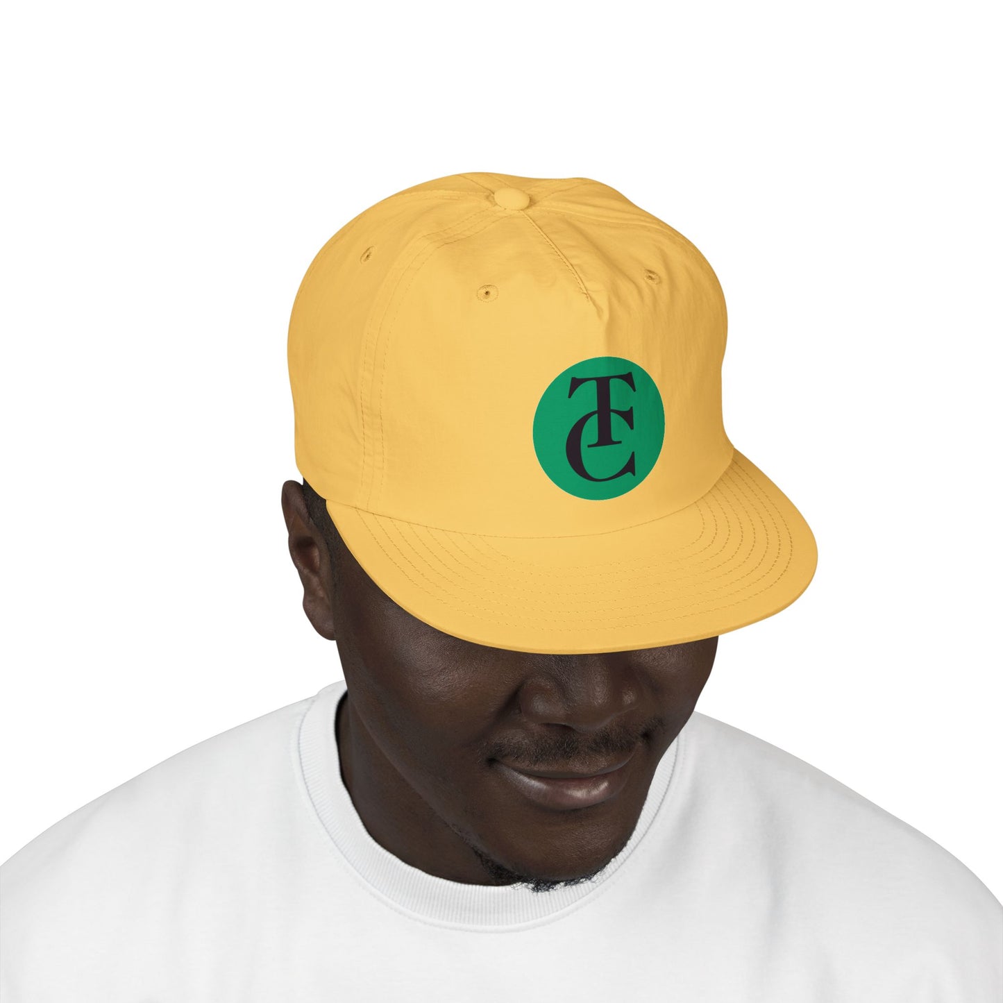 Surf Cap - Coastal Vibes Flat Cap, Beachwear, Summer Accessories, Gift for Surfers, Holiday Headwear