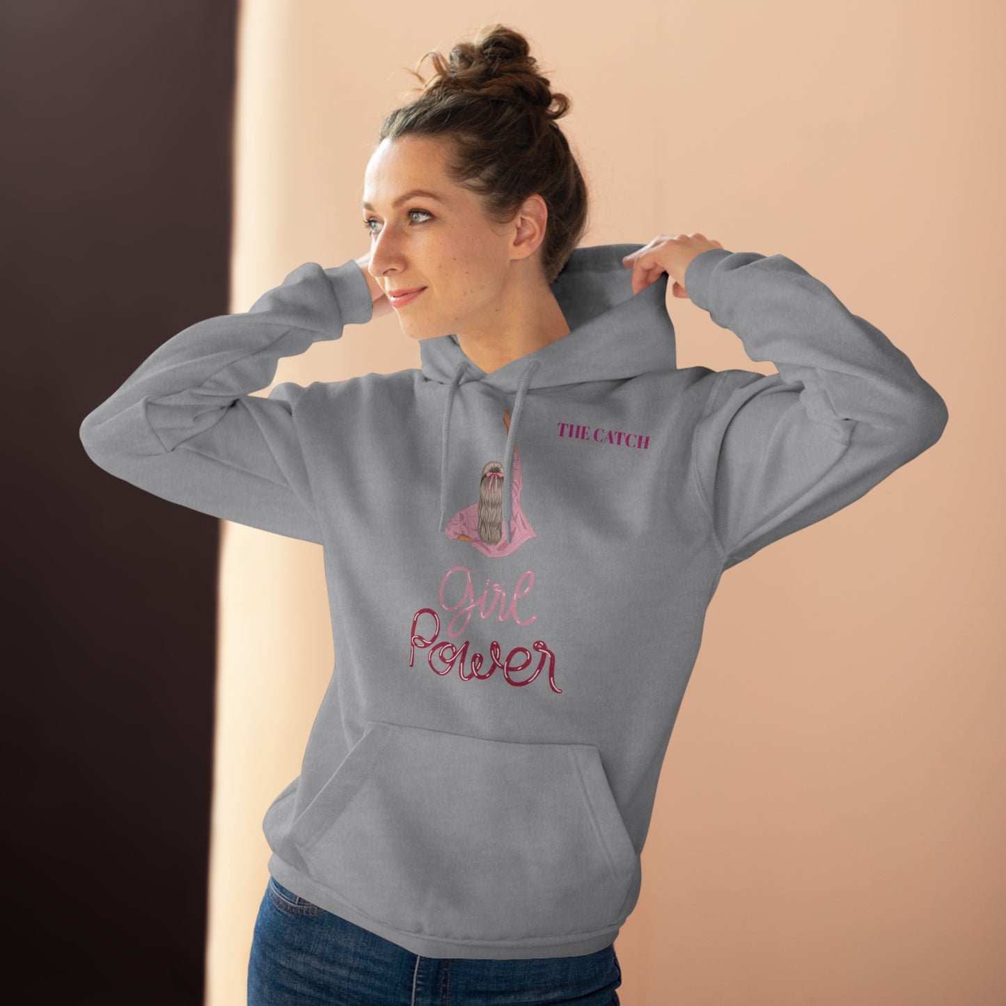 Girl Power  Pullover Hoodie - Celebrating Strength & Empowerment