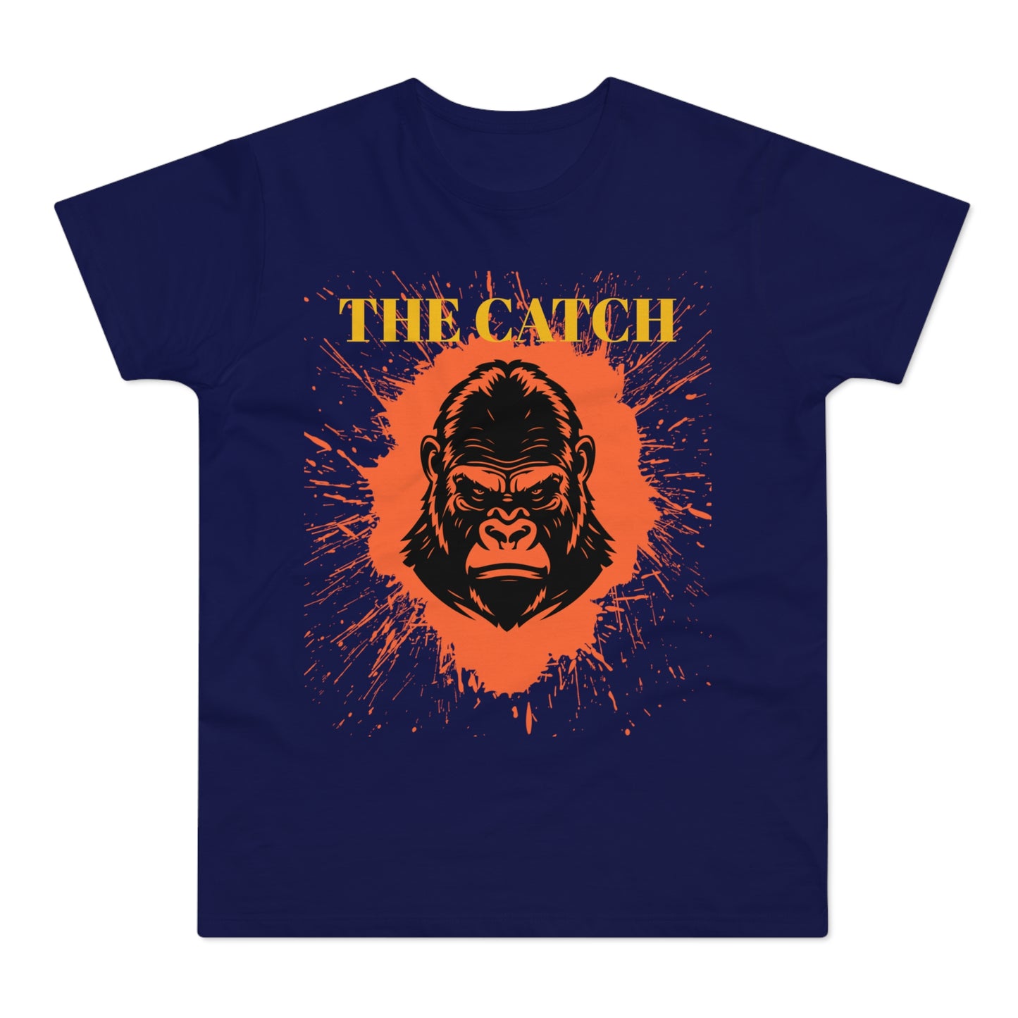 Men's Graphic T-Shirt - "The Catch" Gorilla Design - THE CATCH