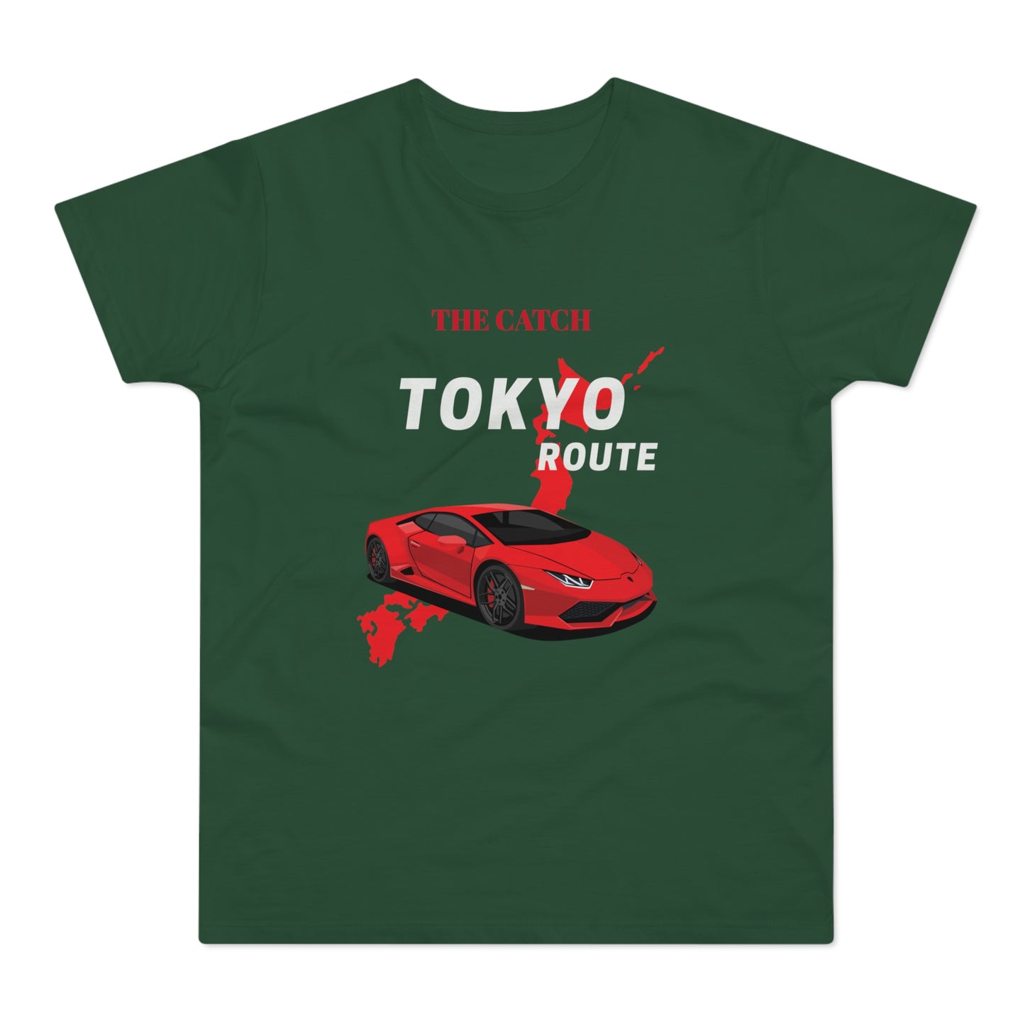 Tokyo Route Men's T-Shirt - Stylish Auto Enthusiast Tee - THE CATCH