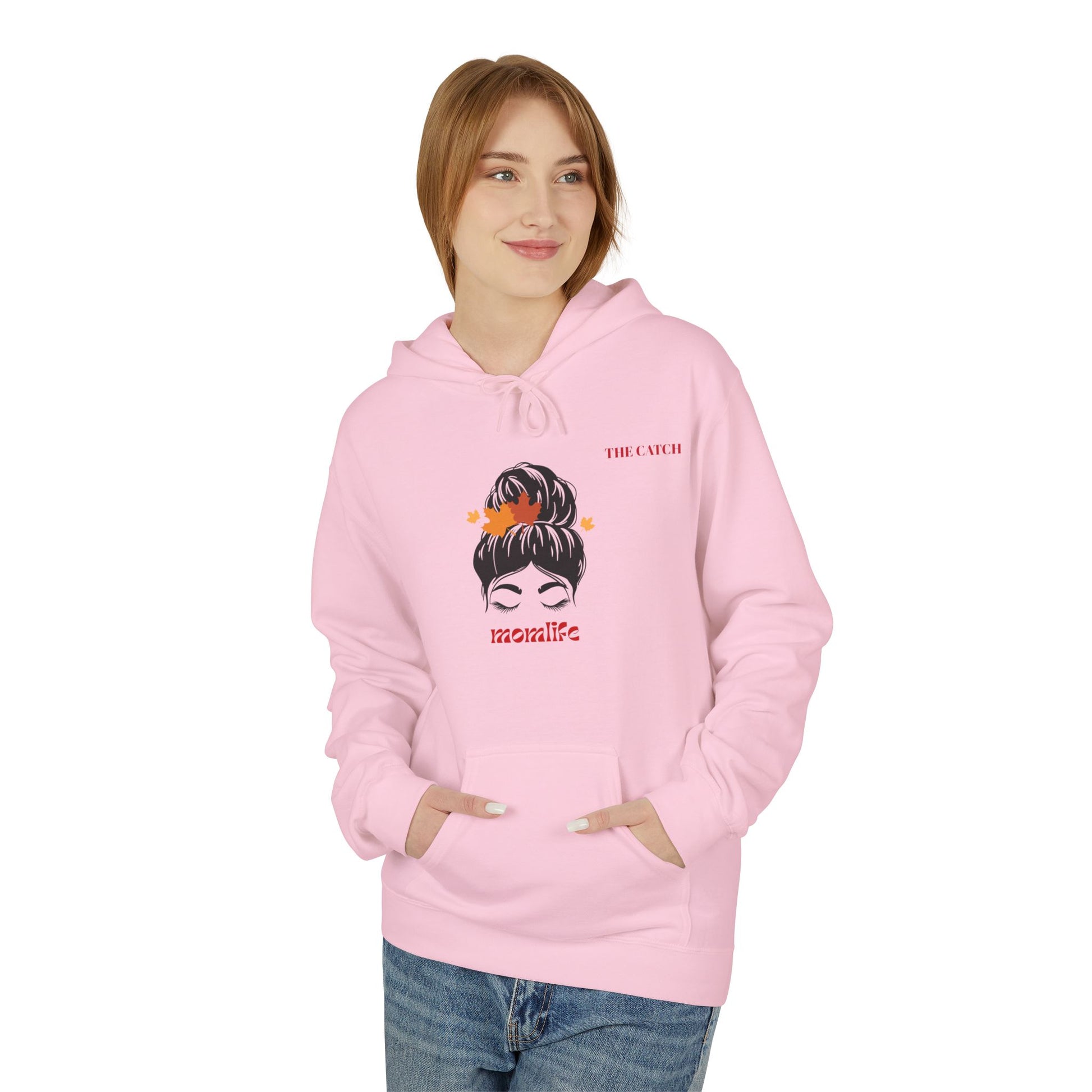 Mom Life Fleece Hoodie - Soft & Cozy Style - THE CATCH