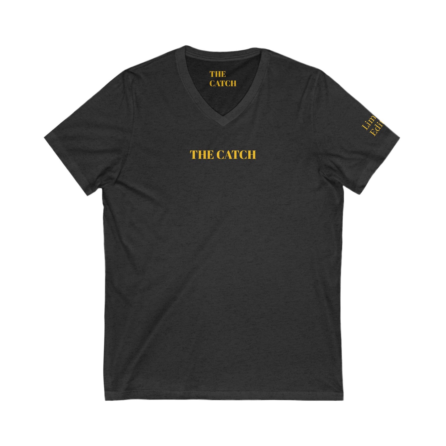 Unisex Jersey Short Sleeve V-Neck Tee - THE CATCH