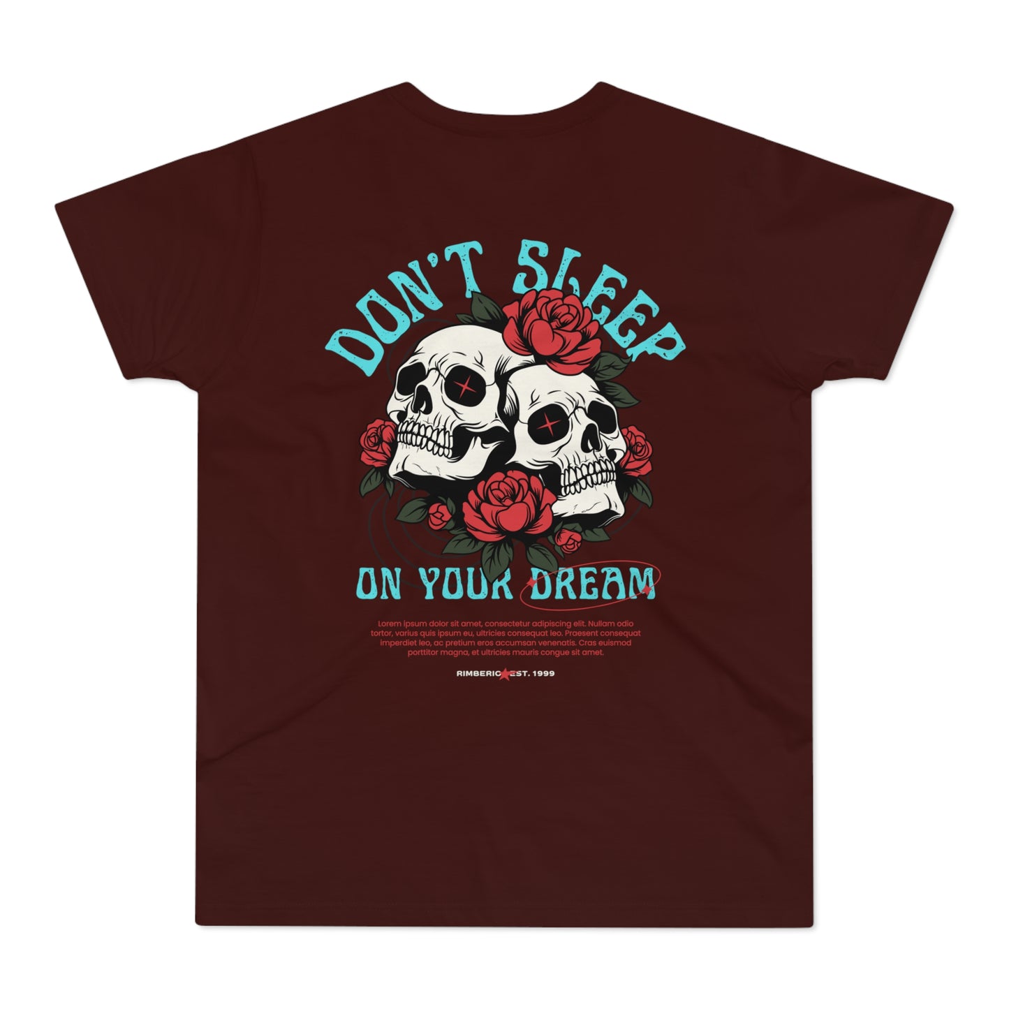 Men's Graphic T-Shirt - "The Catch" with Skull Design