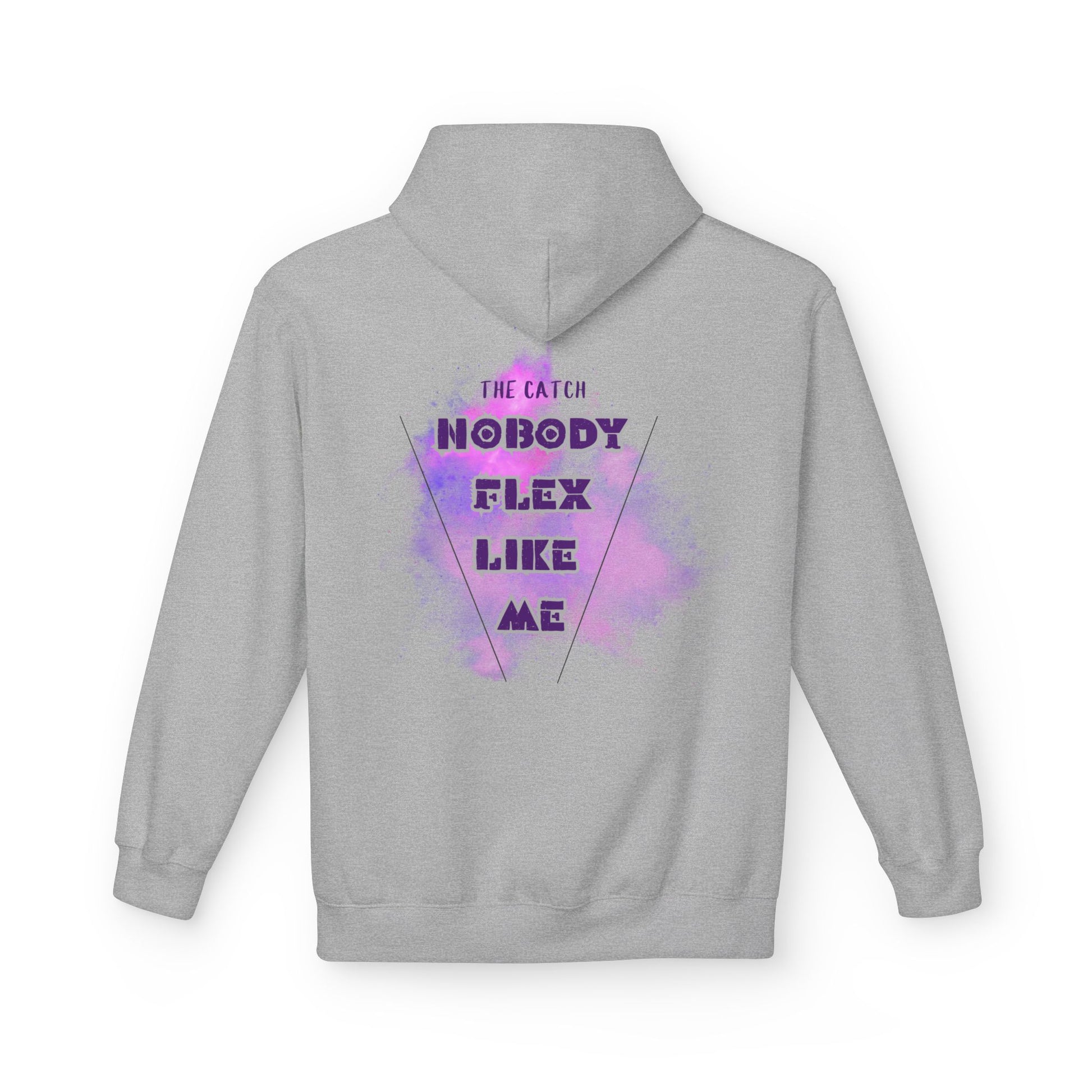Trendy Hoodie with 'Nobody Flex Like Me' Design | Cozy Fashion for All | Perfect Gift for Friends and Family - THE CATCH