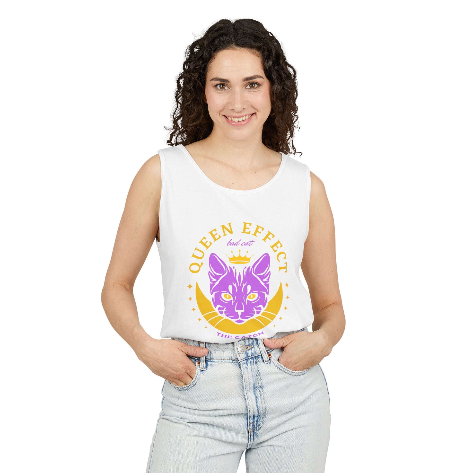 Woman's Garment-Dyed Tank Top - THE CATCH