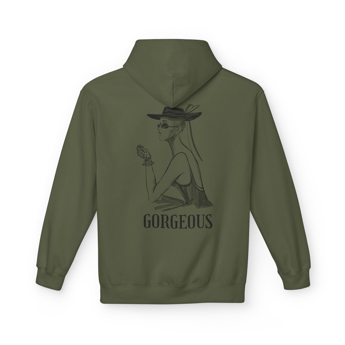 Softstyle Fleece Hoodie - 'THE CATCH' & 'GORGEOUS' Design - THE CATCH