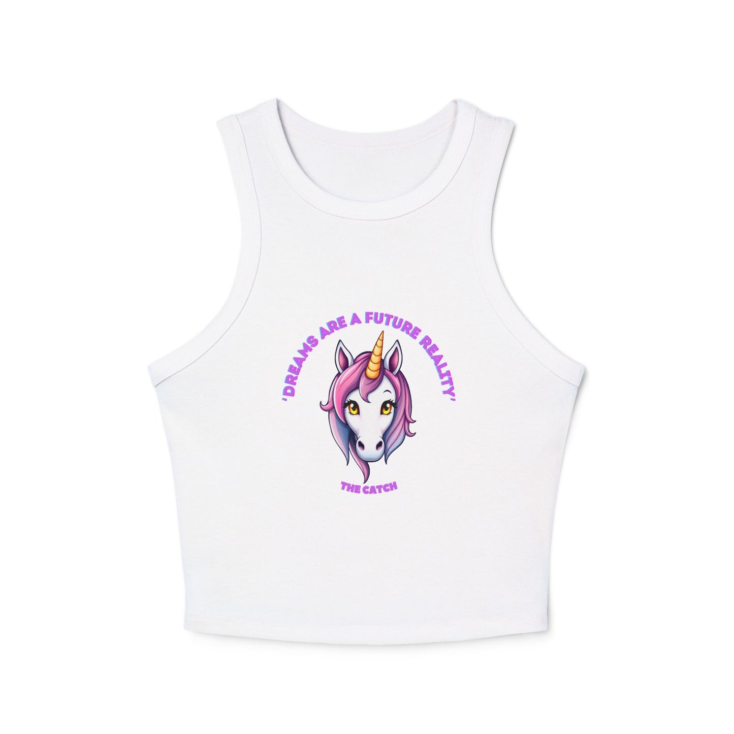 Women's Micro Rib Racer Tank Top - THE CATCH