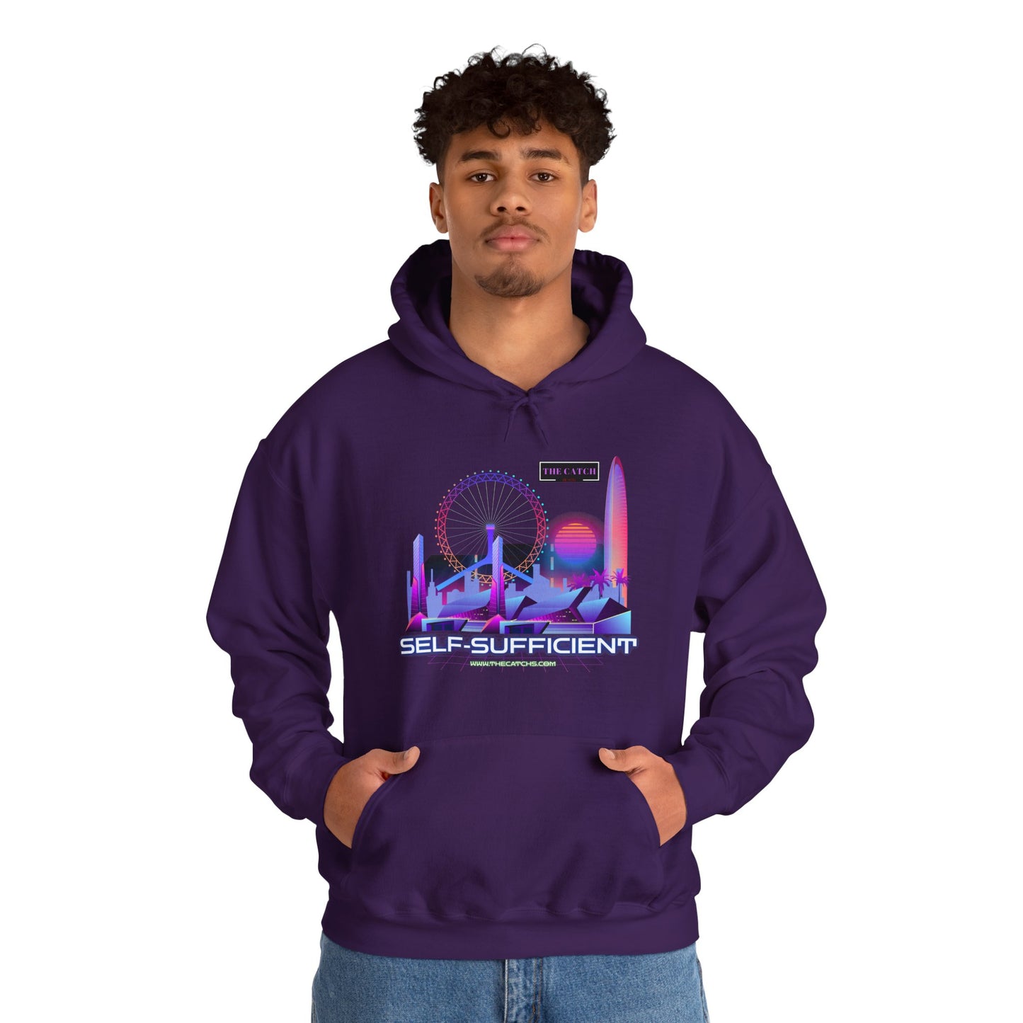Retro Vibes Hooded Sweatshirt - Comfortable Streetwear, Perfect for Gifts, Relaxed Style, Fashion, Casual Wear