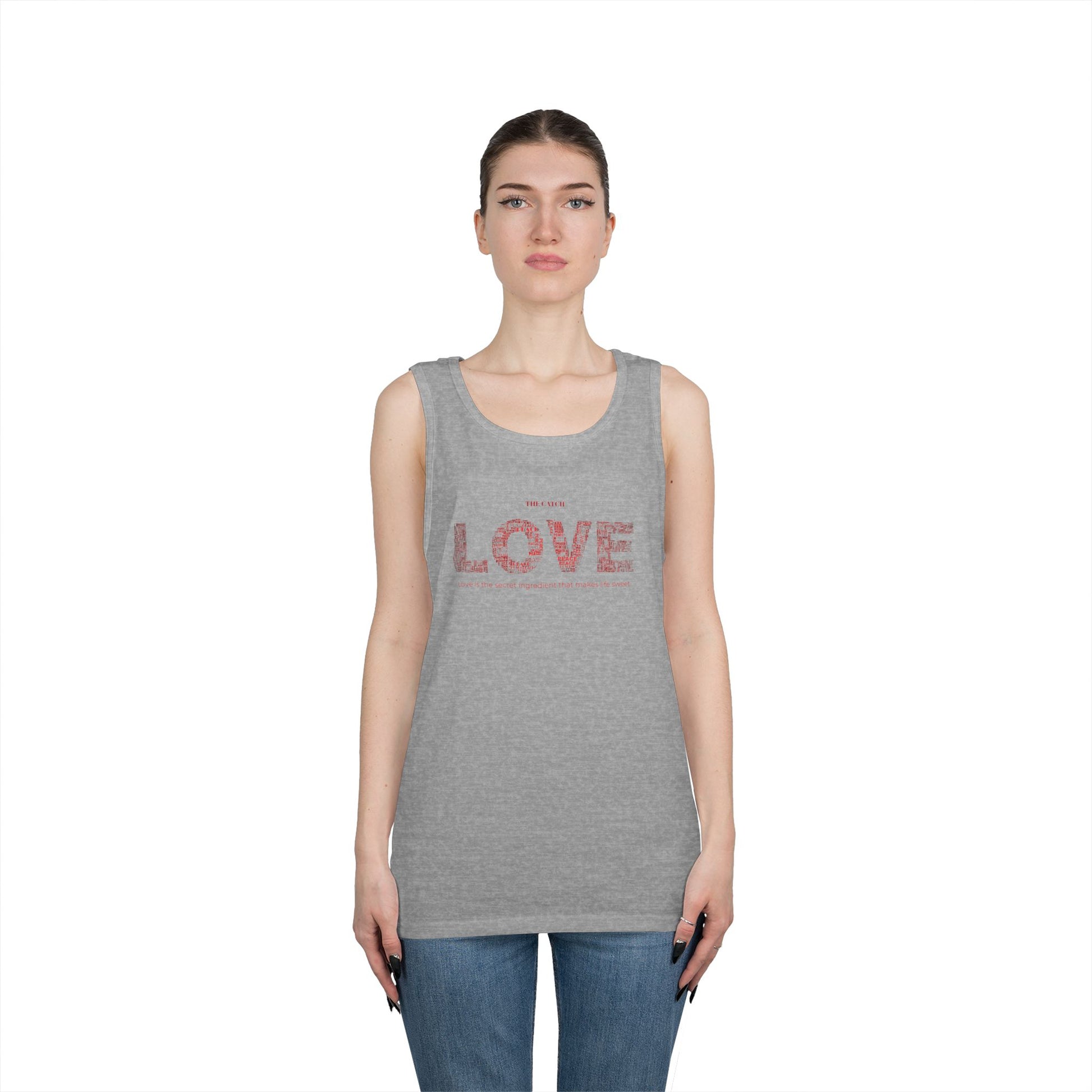 Woman's Heavy Cotton Tank Top - THE CATCH