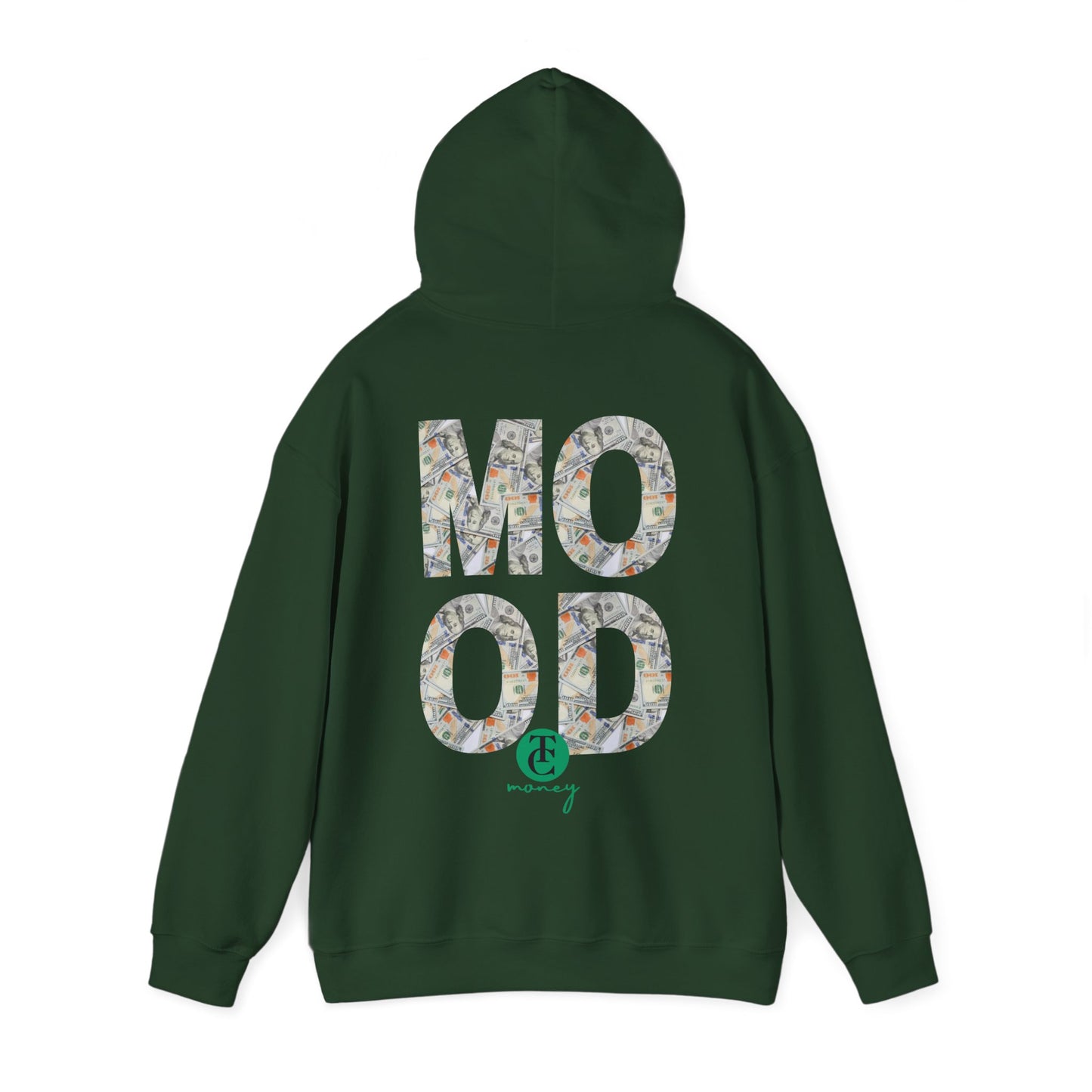 Trendy Hooded Sweatshirt - 'MOOD' Graphic, Comfortable Streetwear, Gift for Friends, Cozy Lounge Wear, Casual Outfit