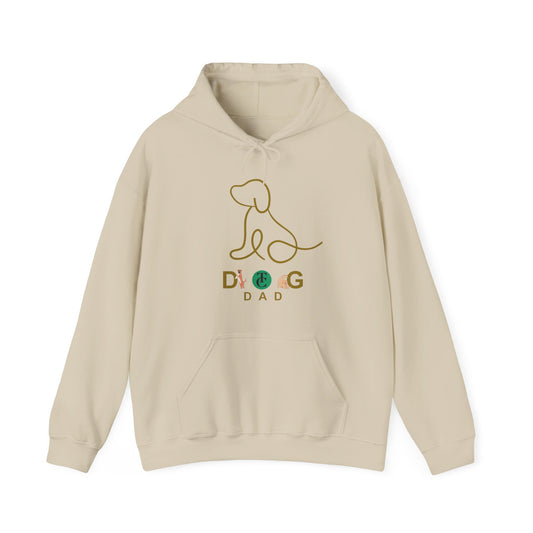 Dog Dad Hoodie - Cozy Gift for Pet Lovers, Casual Wear, Dog Enthusiast Apparel, Father's Day, Birthday Gift - THE CATCH