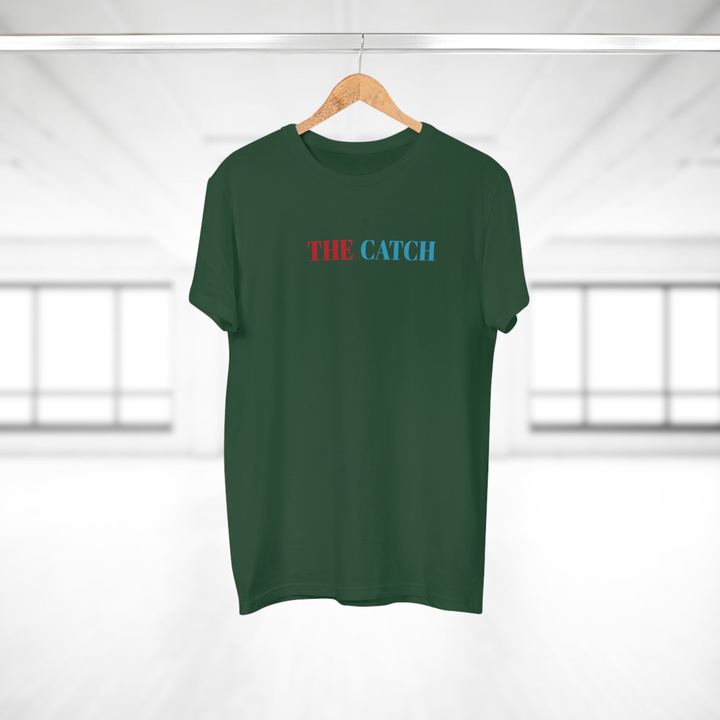 Men's Graphic T-Shirt - "The Catch" with Skull Design