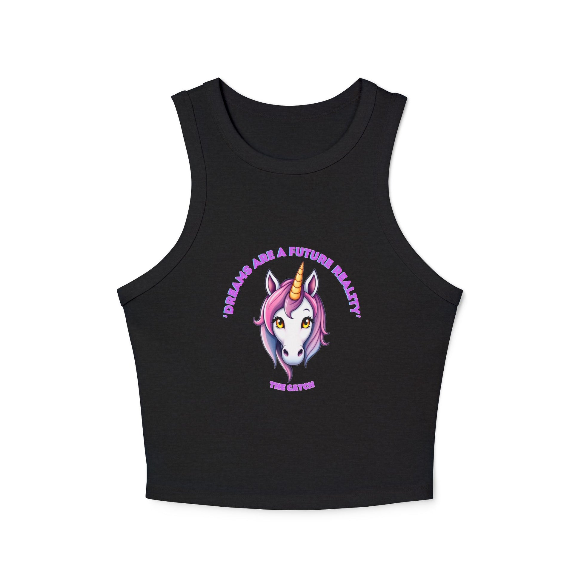 Women's Micro Rib Racer Tank Top - THE CATCH