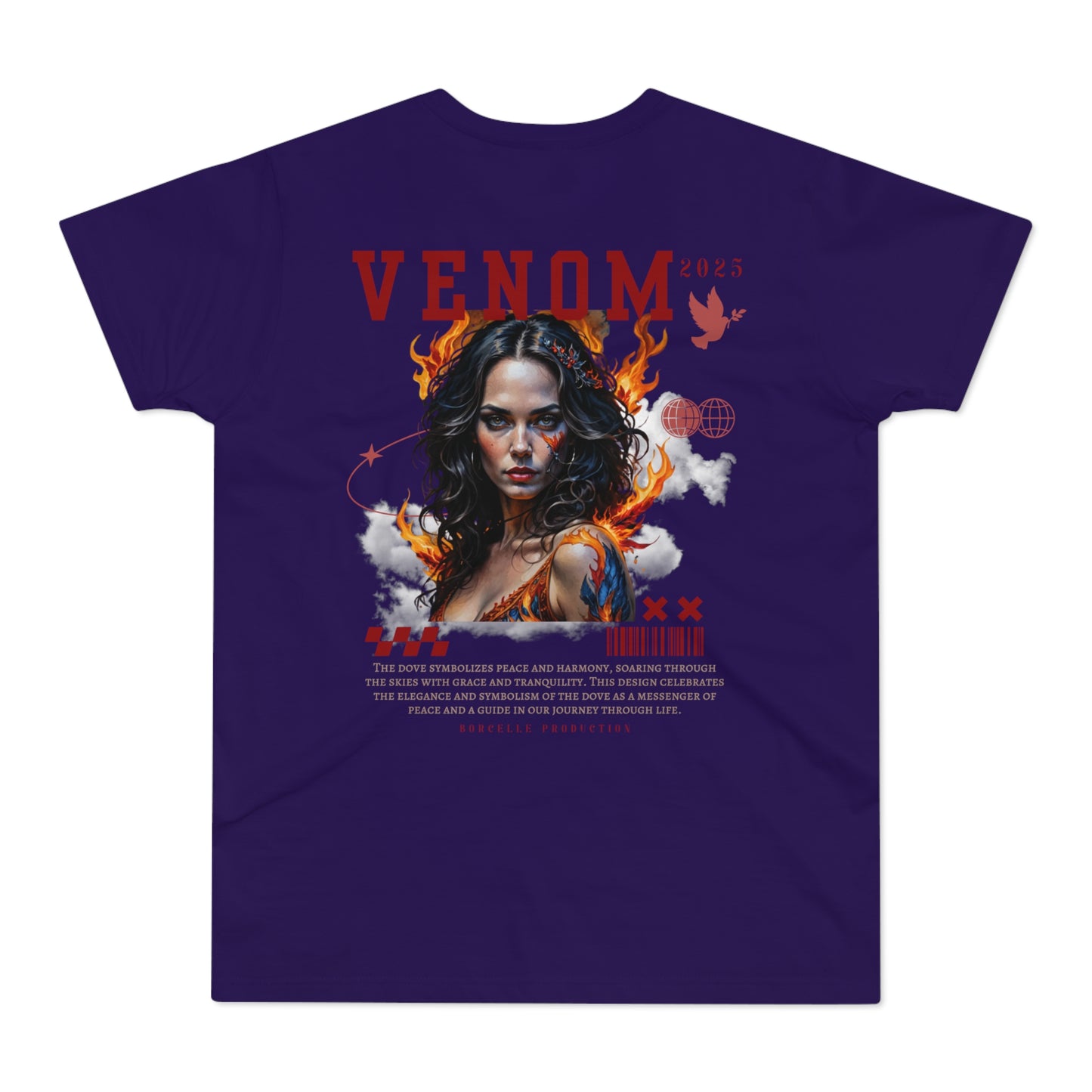 Men's Graphic T-Shirt - 'THE CATCH' & 'VENOM 2023' Design