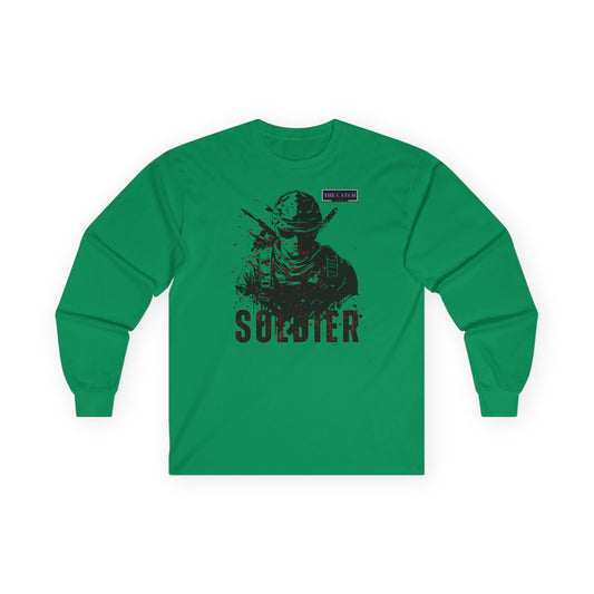 Soldier Graphic Long Sleeve Tee – Honor & Remember - THE CATCH