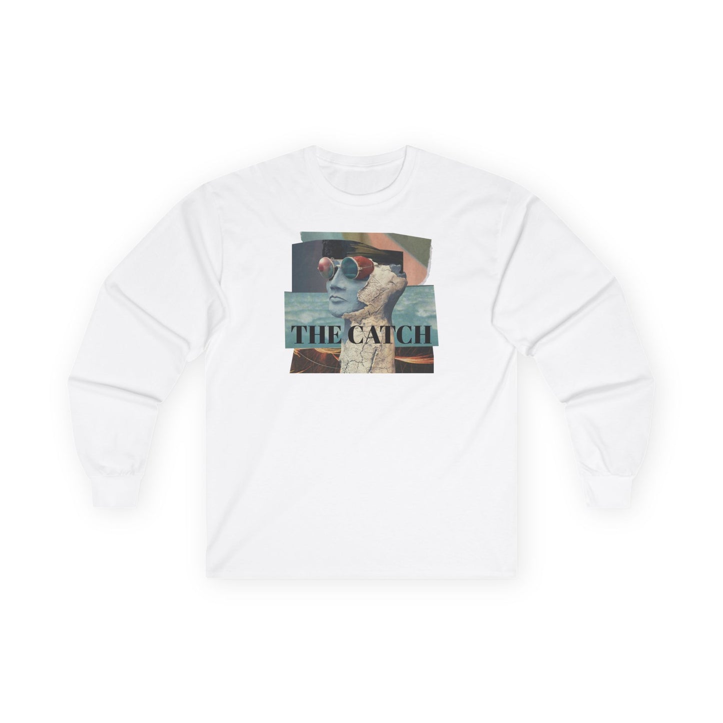 The Catch Long Sleeve Tee – Ultra Cotton Tee with Unique Graphic Design - THE CATCH
