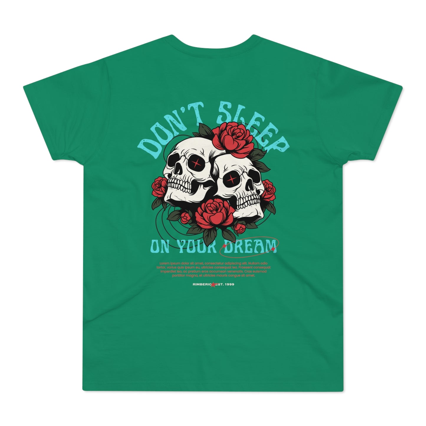 Men's Graphic T-Shirt - "The Catch" with Skull Design
