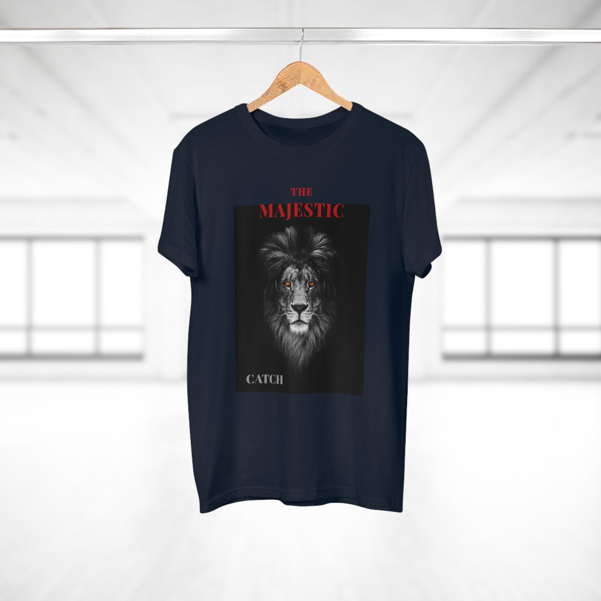 Majestic Lion Graphic T-Shirt for Men - Catch the Vibe - THE CATCH