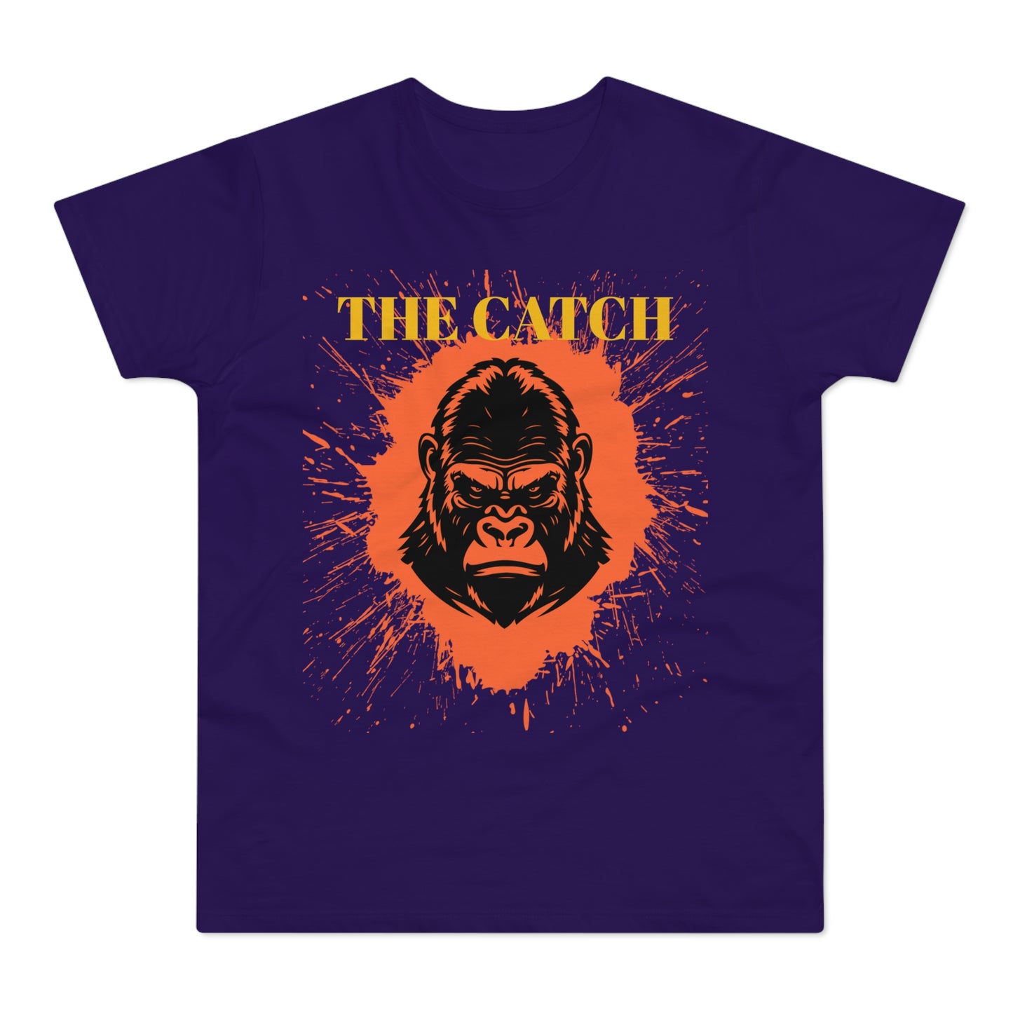 Men's Graphic T-Shirt - "The Catch" Gorilla Design - THE CATCH