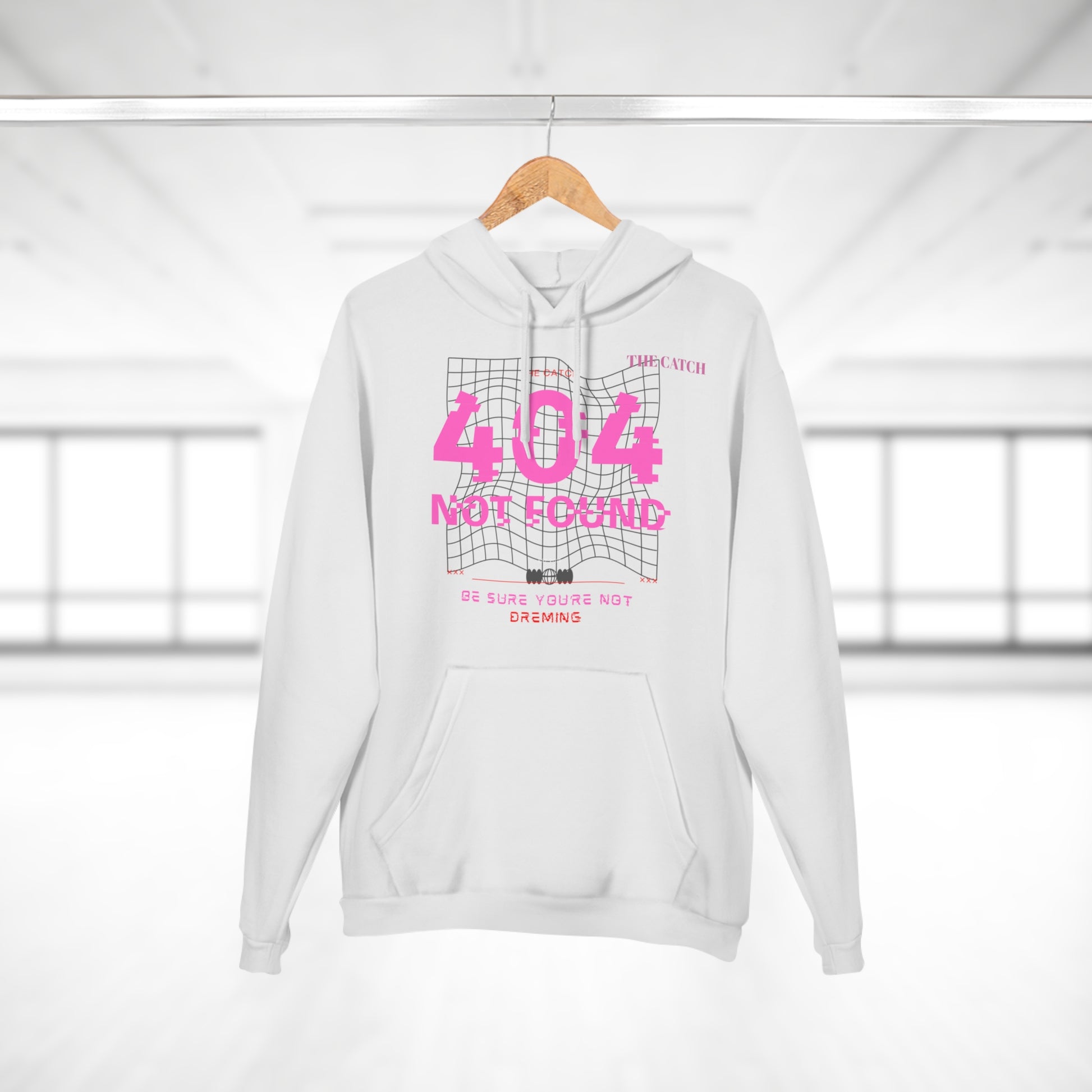 404 Not Found Pullover Hoodie - Stylish Tech-Inspired Streetwear - THE CATCH