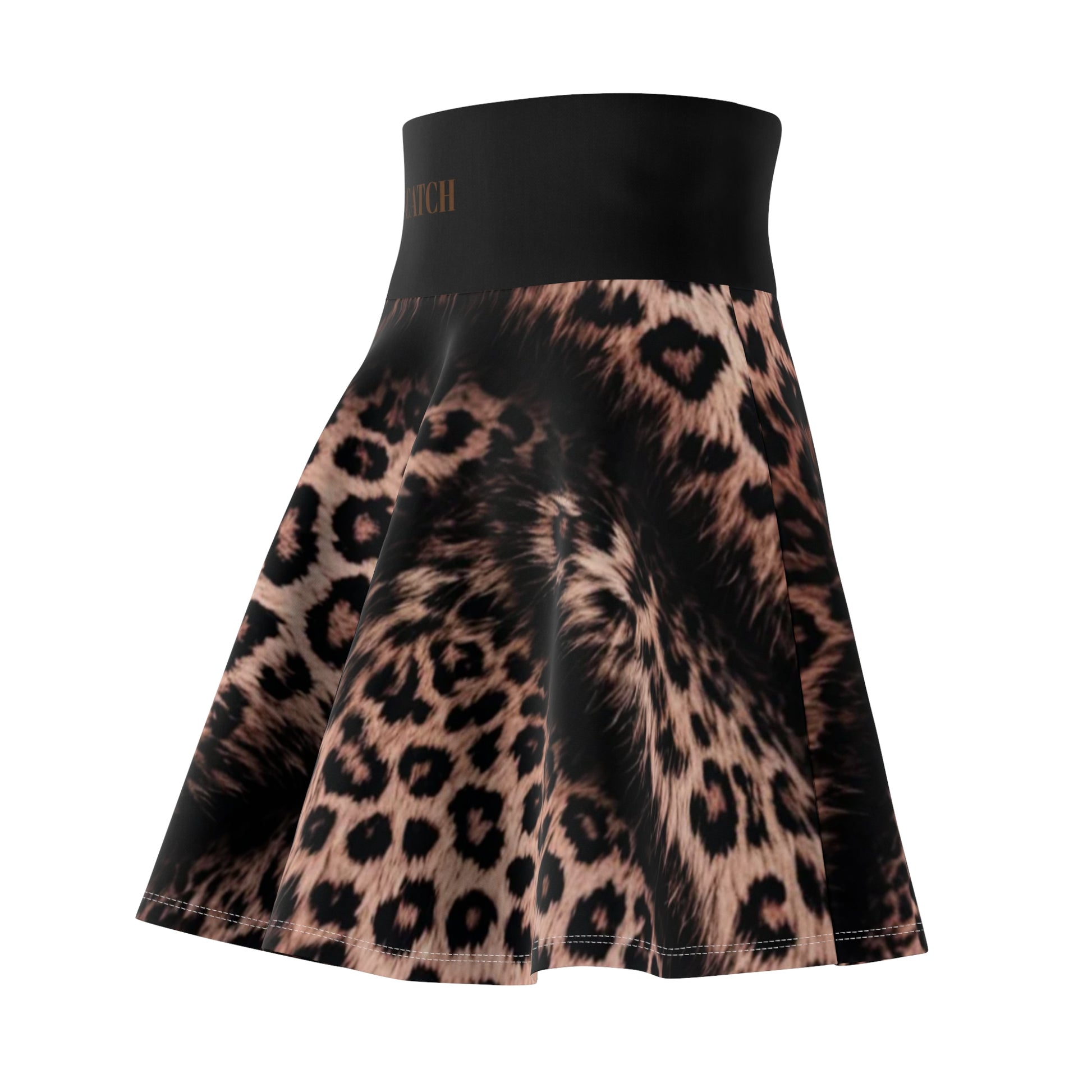 Kitten Babe Women's Skater Skirt, Trendy Casual Wear, Fun Summer Outfit, Fashionable Party Skirt, Gift for Her, AOP Design - THE CATCH