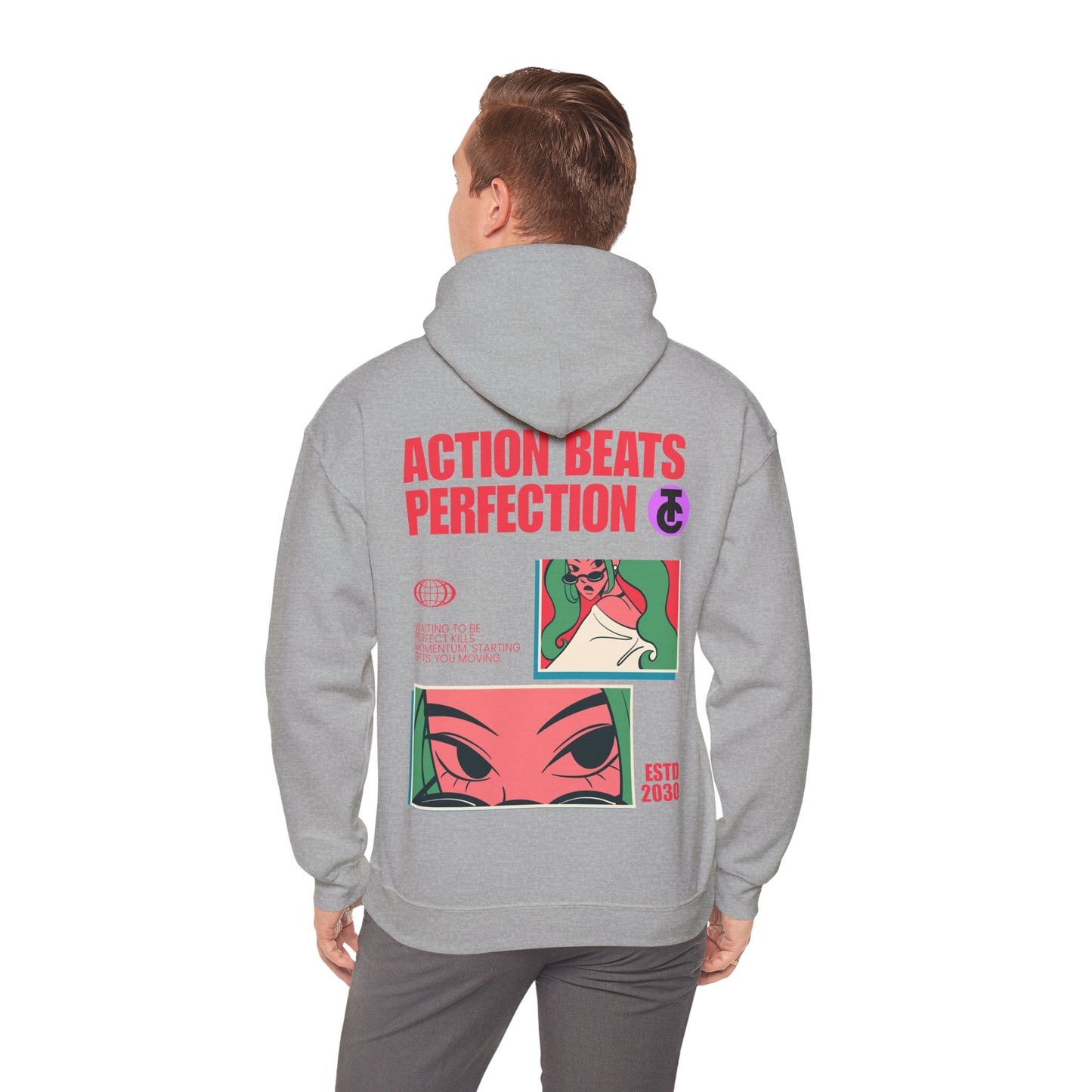 Stylish Hoodie with Bold Graphic Design | Cozy Streetwear for Every Occasion, Trendy Gift, Casual Wear, Fashion Statement