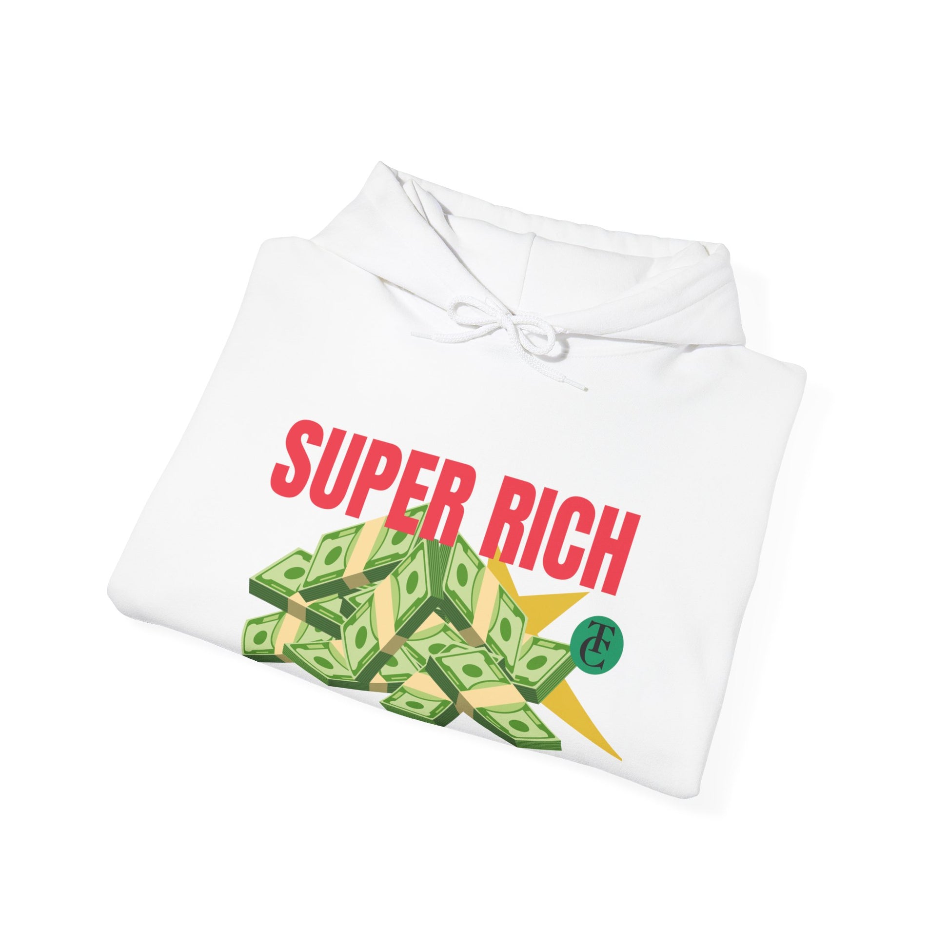 Super Rich Hoodie: Casual, Trendy Sweatshirt for Wealth Enthusiasts, Perfect Gift for Birthdays, Graduations, Holidays - THE CATCH