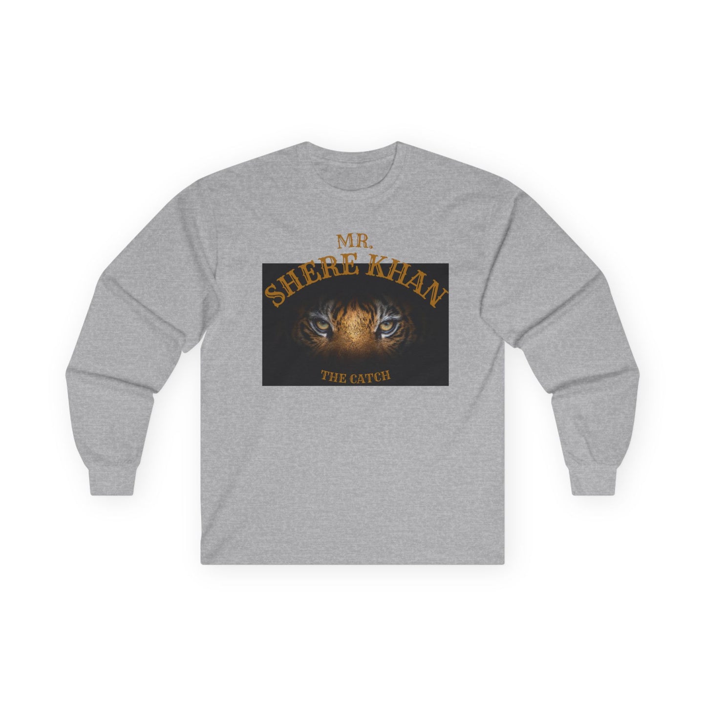 Mr. Shere Khan Long Sleeve Tee - Bold Graphic Tees for Tiger Lovers - THE CATCH