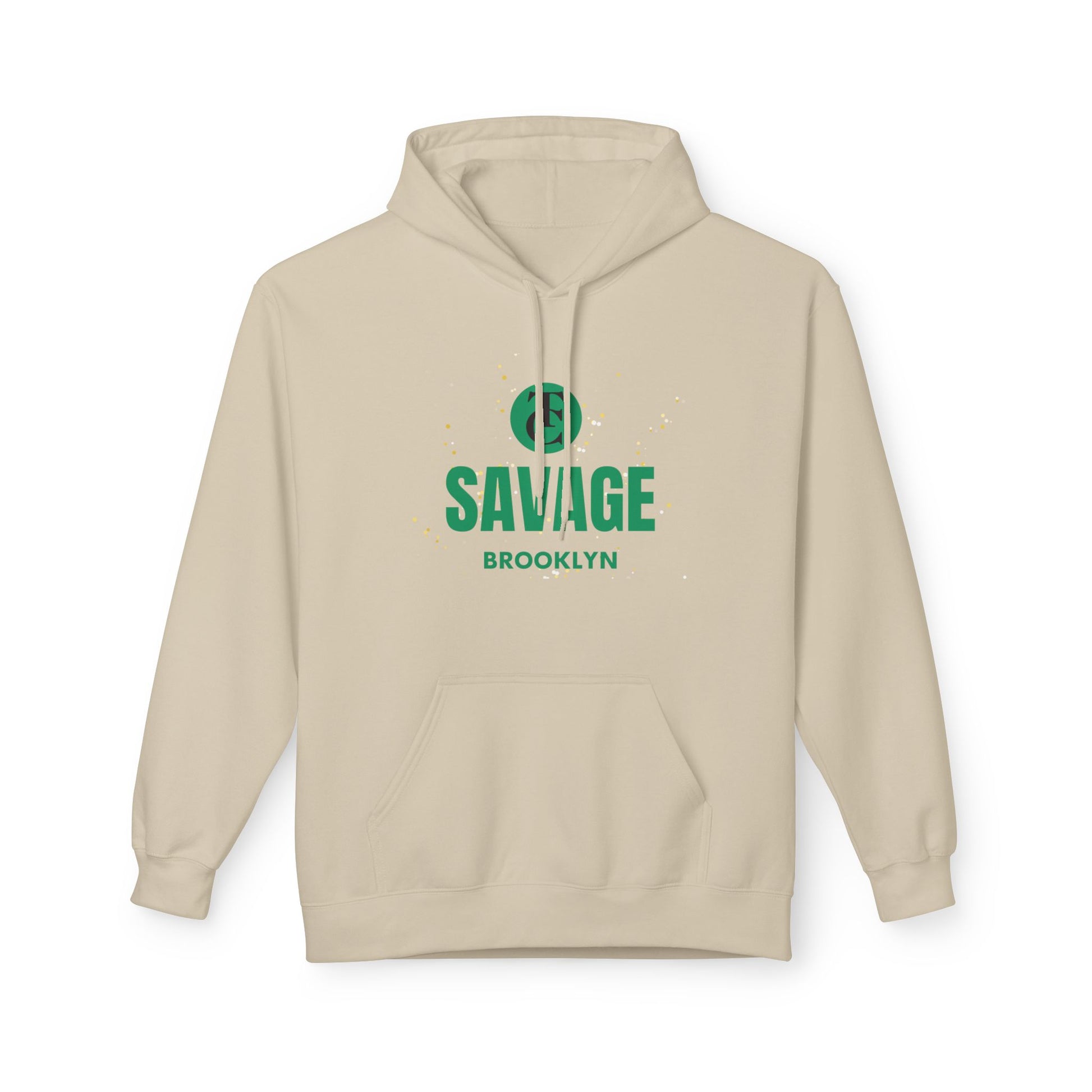 Savage Brooklyn Midweight Fleece Hoodie - Casual Streetwear Fashion - THE CATCH