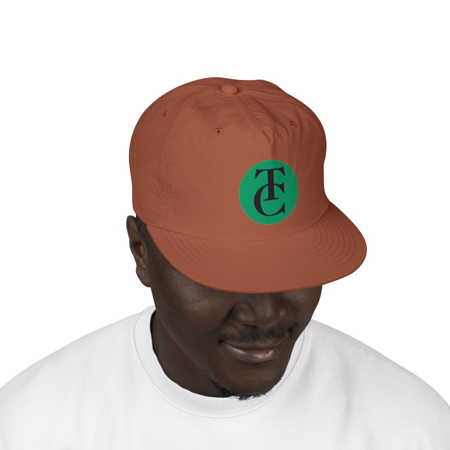 Surf Cap - Coastal Vibes Flat Cap, Beachwear, Summer Accessories, Gift for Surfers, Holiday Headwear