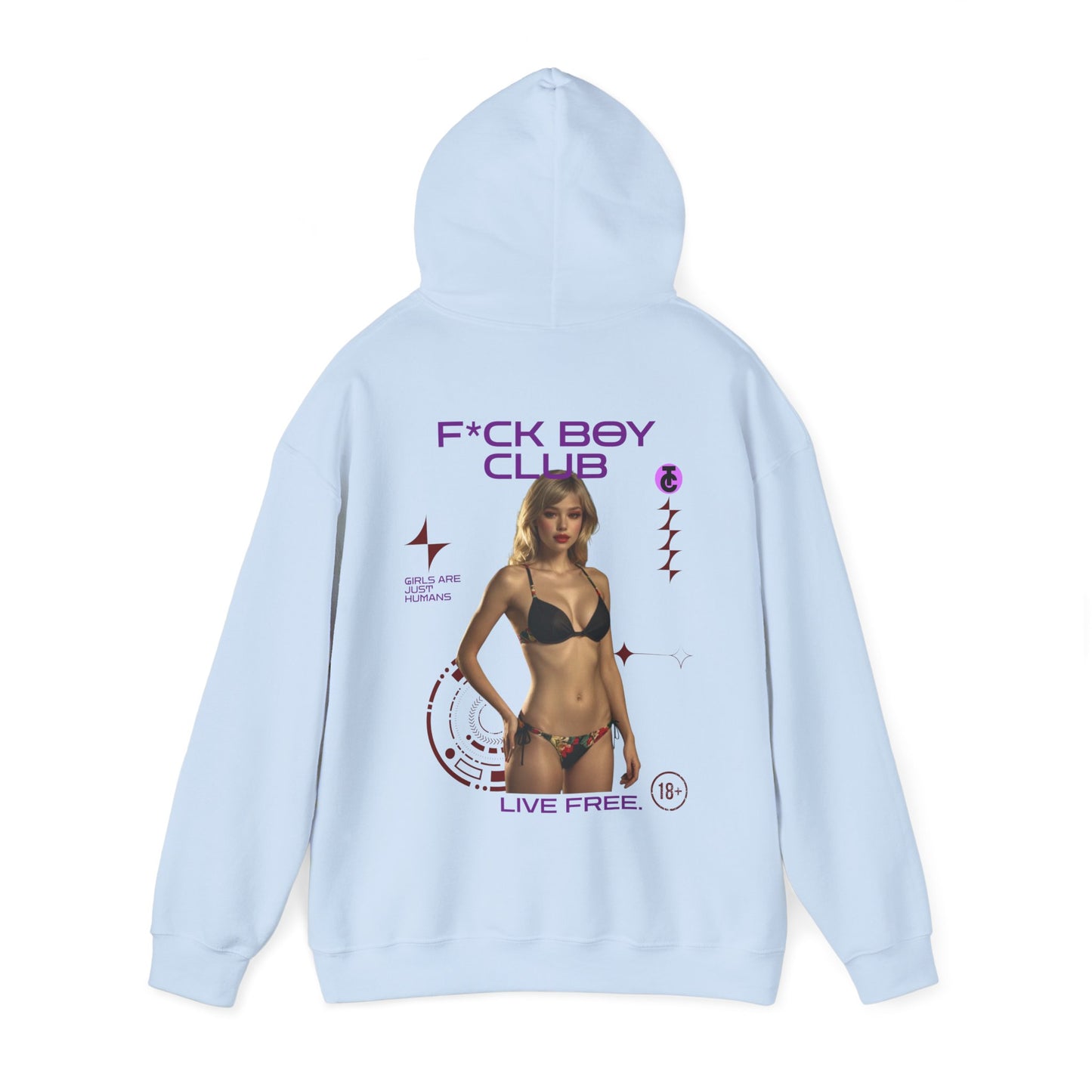 Chic Fantasy Club Hoodie | Trendy Sweatshirt for Parties, Casual Wear, Gifts, Fashion Lovers, Clubbing