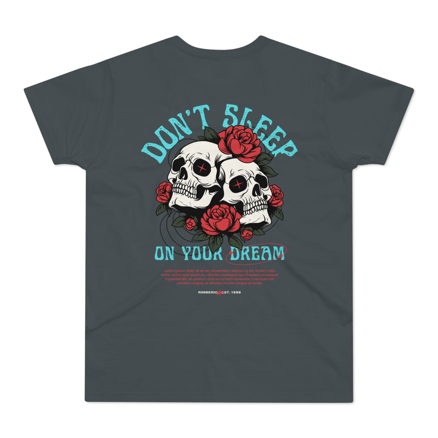 Men's Graphic T-Shirt - "The Catch" with Skull Design