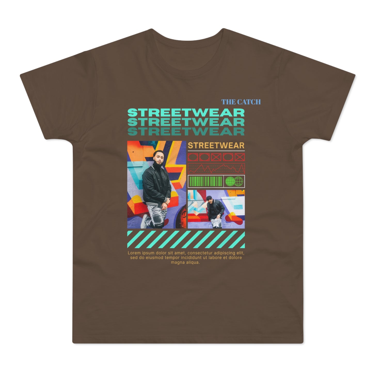 Streetwear Graphic Men's T-Shirt - Casual Urban Style - THE CATCH