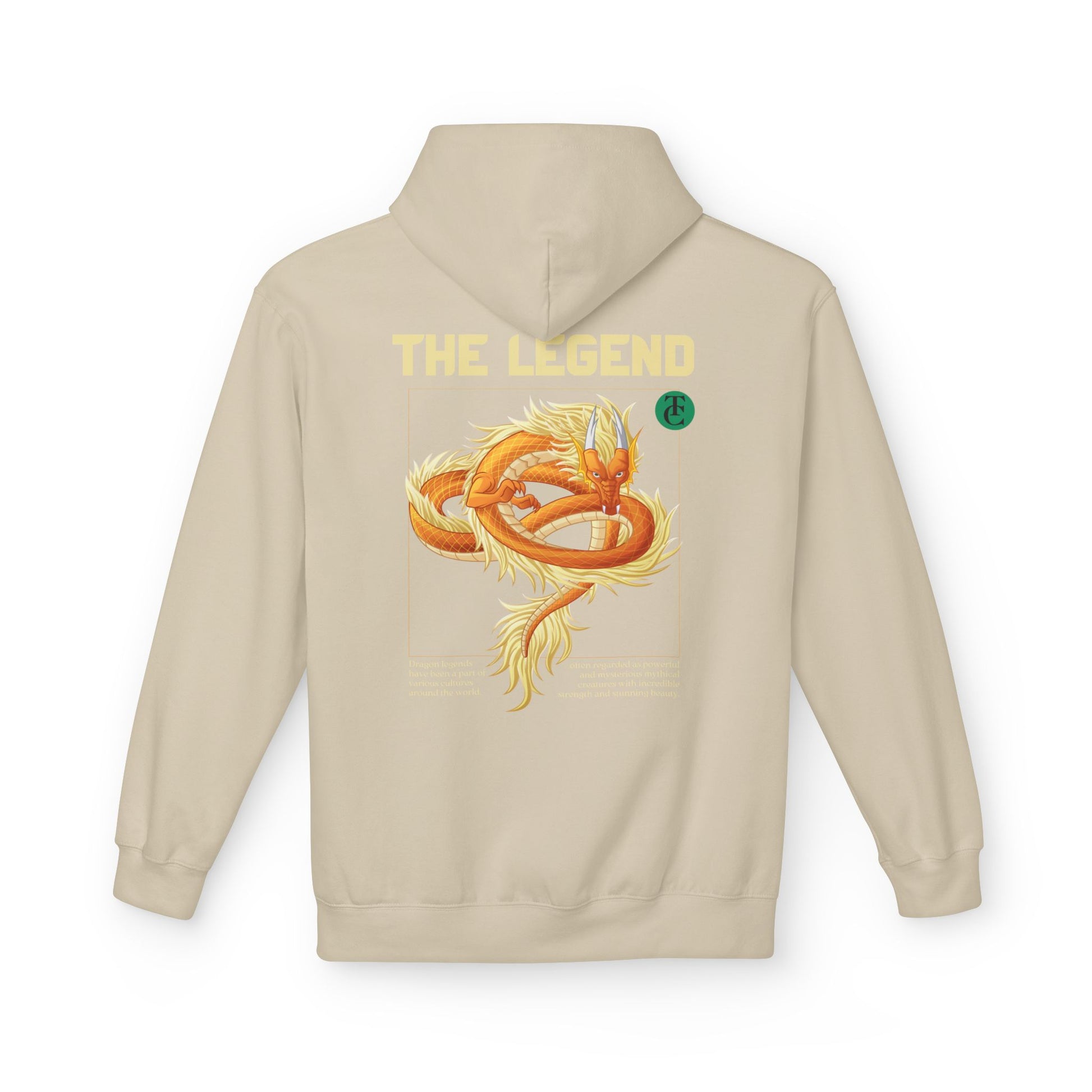 The Legend Dragon Hoodie - Midweight Softstyle Fleece - THE CATCH