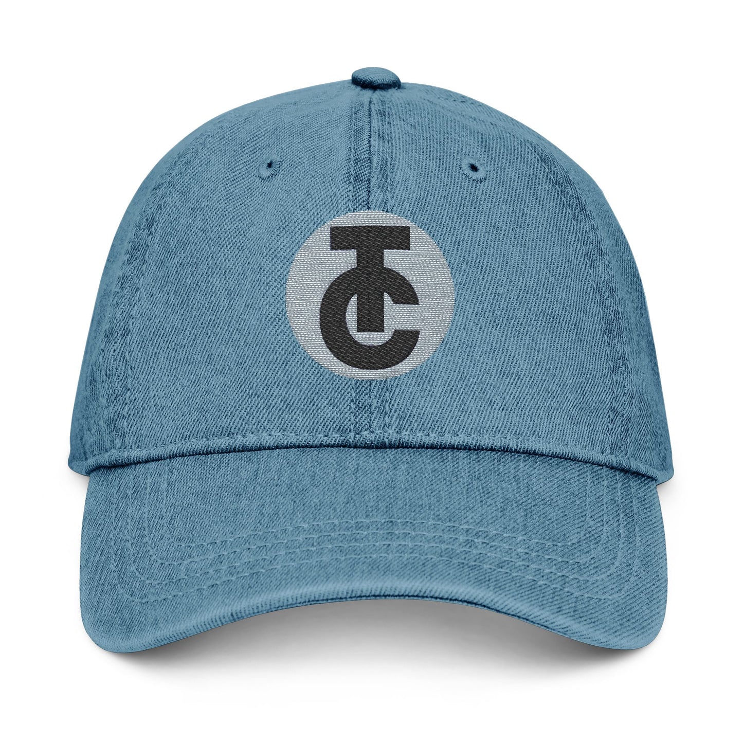 Stylish Embroidered Denim Hat, Casual Cap, Outdoor Accessory, Perfect Gift for Him or Her, Trendy Fashion Item, Year-Round Wear - THE CATCH