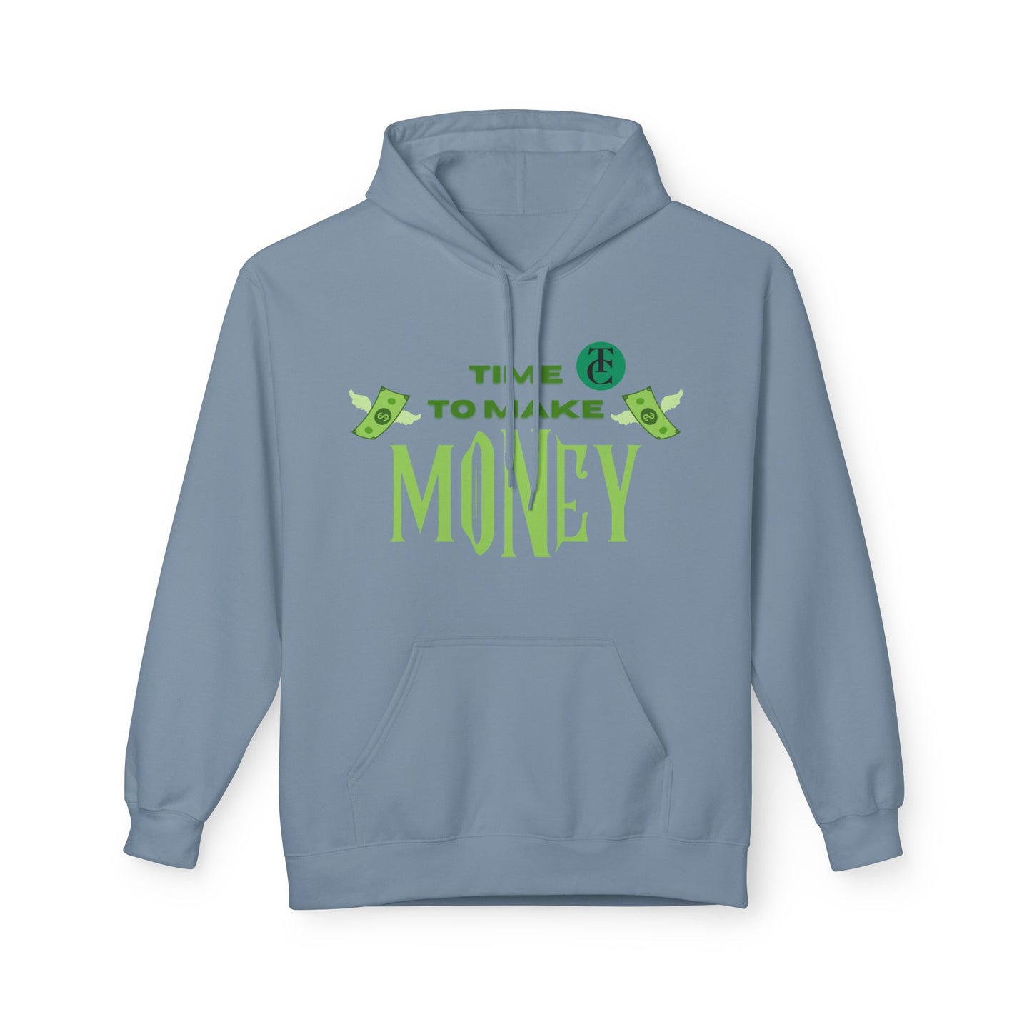Money Motivational Hoodie, Cozy Fleece Sweatshirt, Gift for Entrepreneurs, Casual Wear, Unique Business Apparel - THE CATCH