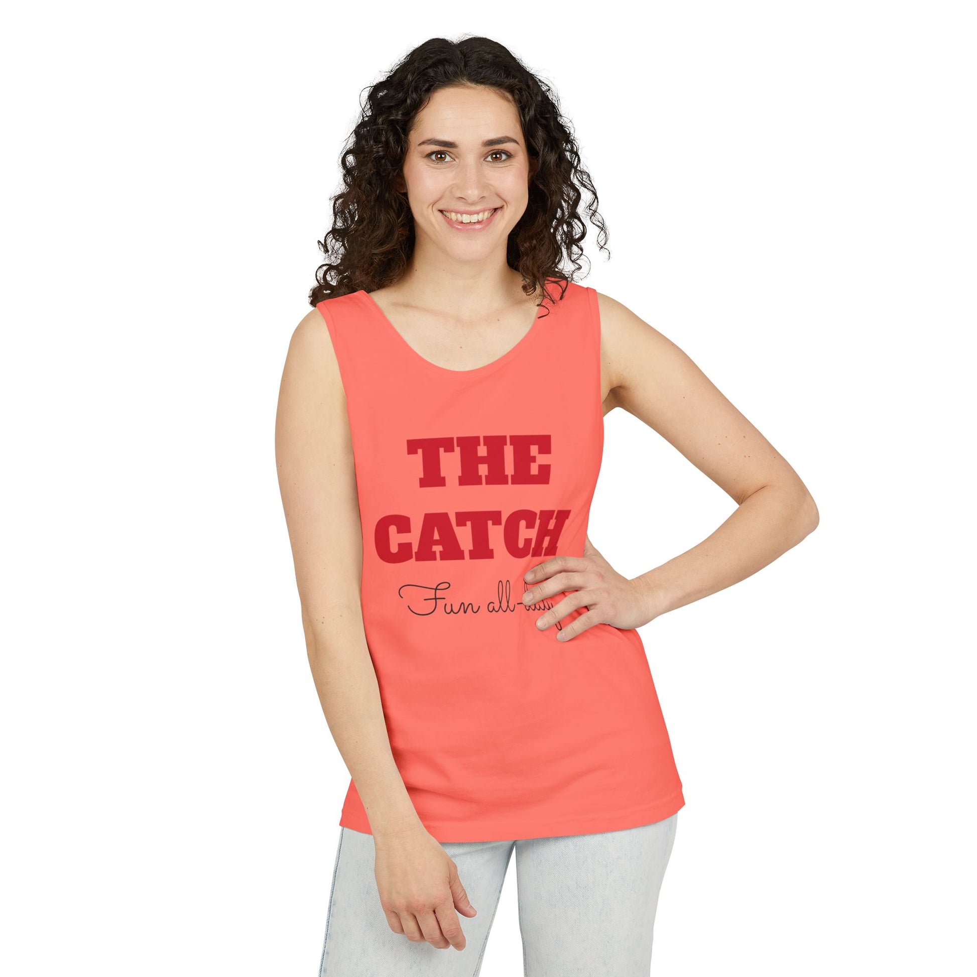 Woman's Garment-Dyed Tank Top - THE CATCH