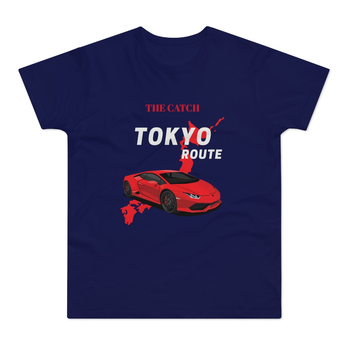 Tokyo Route Men's T-Shirt - Stylish Auto Enthusiast Tee - THE CATCH