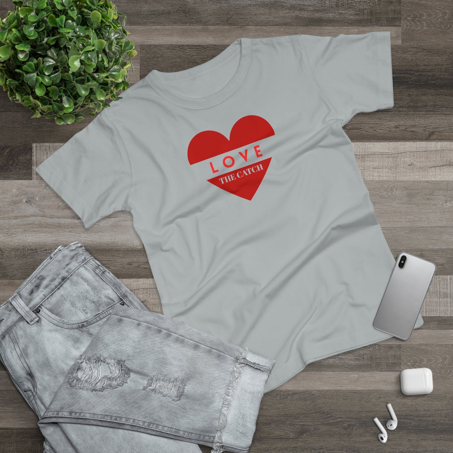 Love Catch Heart Women's T-Shirt
