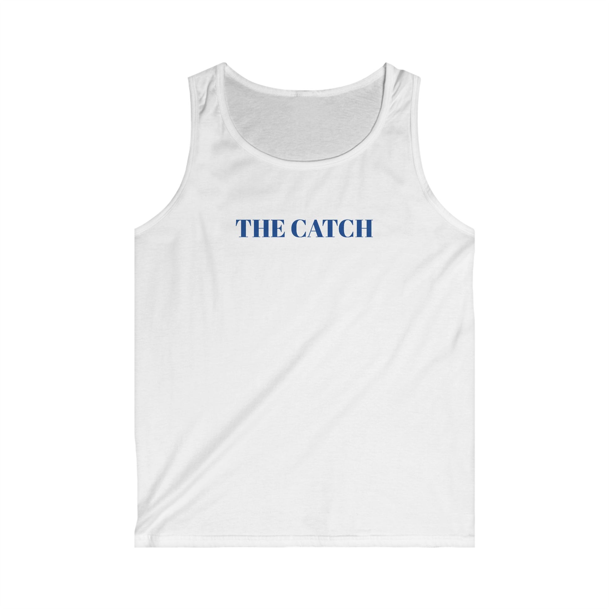 Men's Graphic Tank Top - 'The Catch' Monster Design - THE CATCH