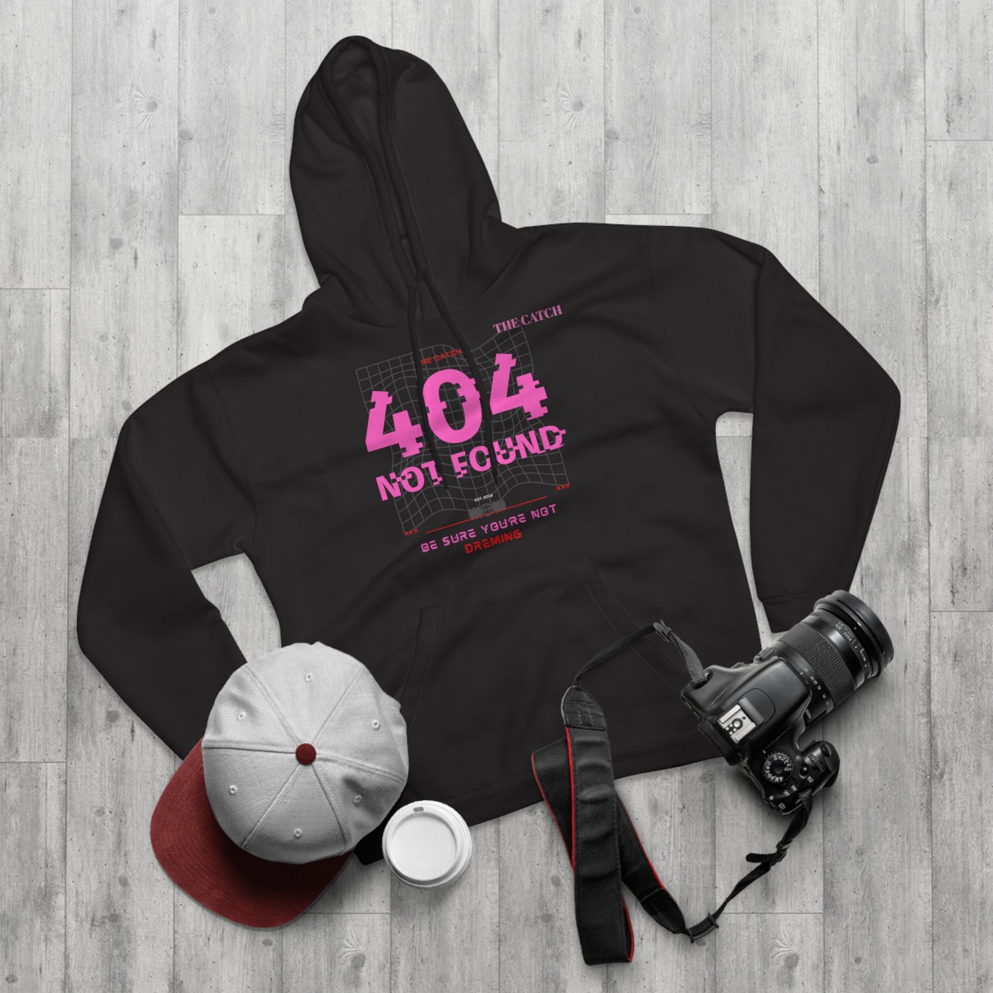 404 Not Found Pullover Hoodie - Stylish Tech-Inspired Streetwear - THE CATCH