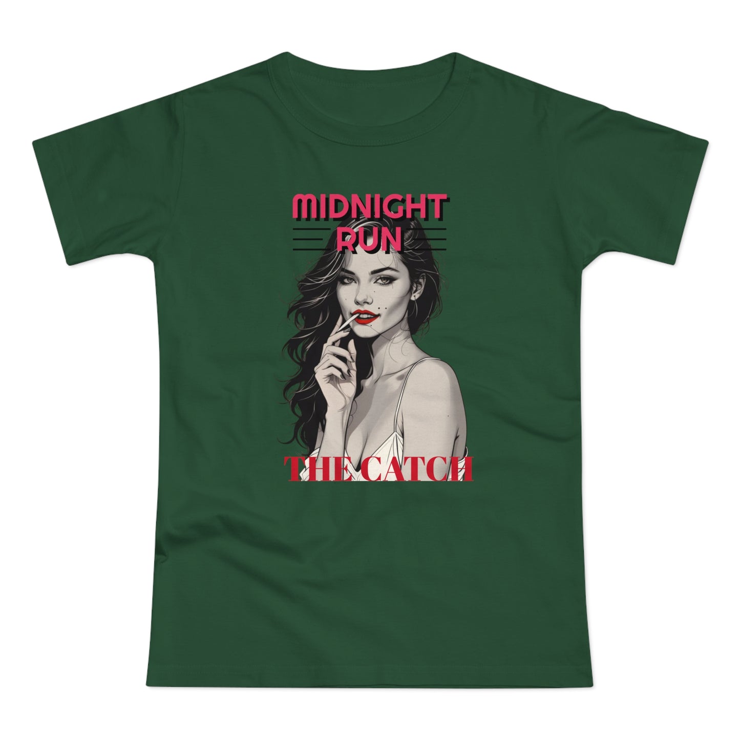 Midnight Run Women's Graphic T-Shirt - The Catch Design - THE CATCH