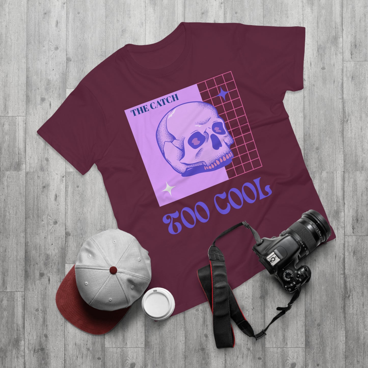 Too Cool Skull Graphic T-Shirt for Men | Trendy Casual Wear