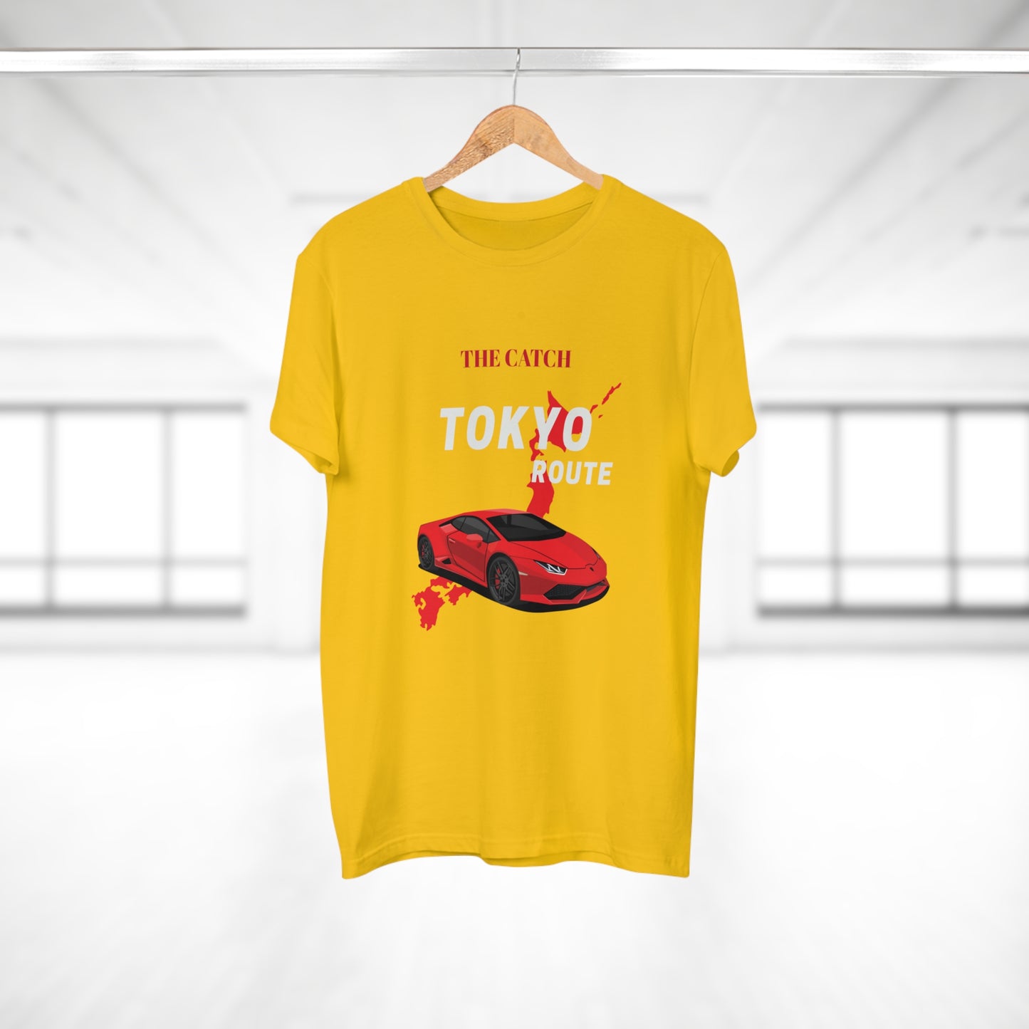 Tokyo Route Men's T-Shirt - Stylish Auto Enthusiast Tee - THE CATCH