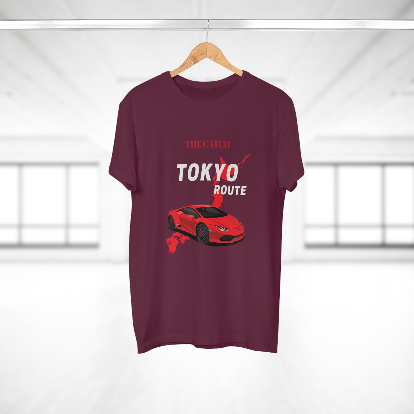 Tokyo Route Men's T-Shirt - Stylish Auto Enthusiast Tee